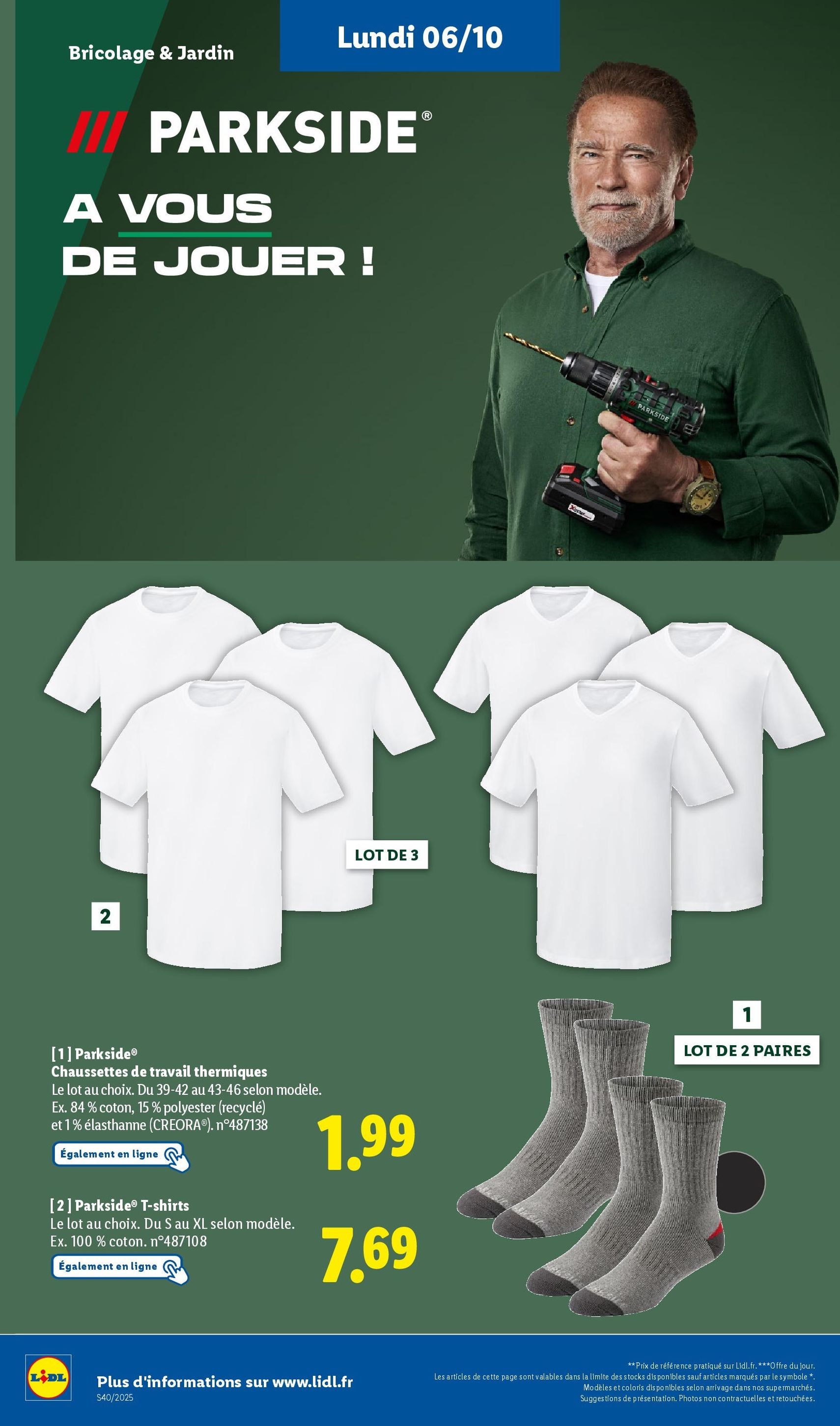 LIDL catalogue semaine 40 - brochure valable à partir du 02/10/2025, page 56 sur 76 LIDL catalogue semaine 40 - brochure valable à partir du 02/10/2025, page 56 sur 76