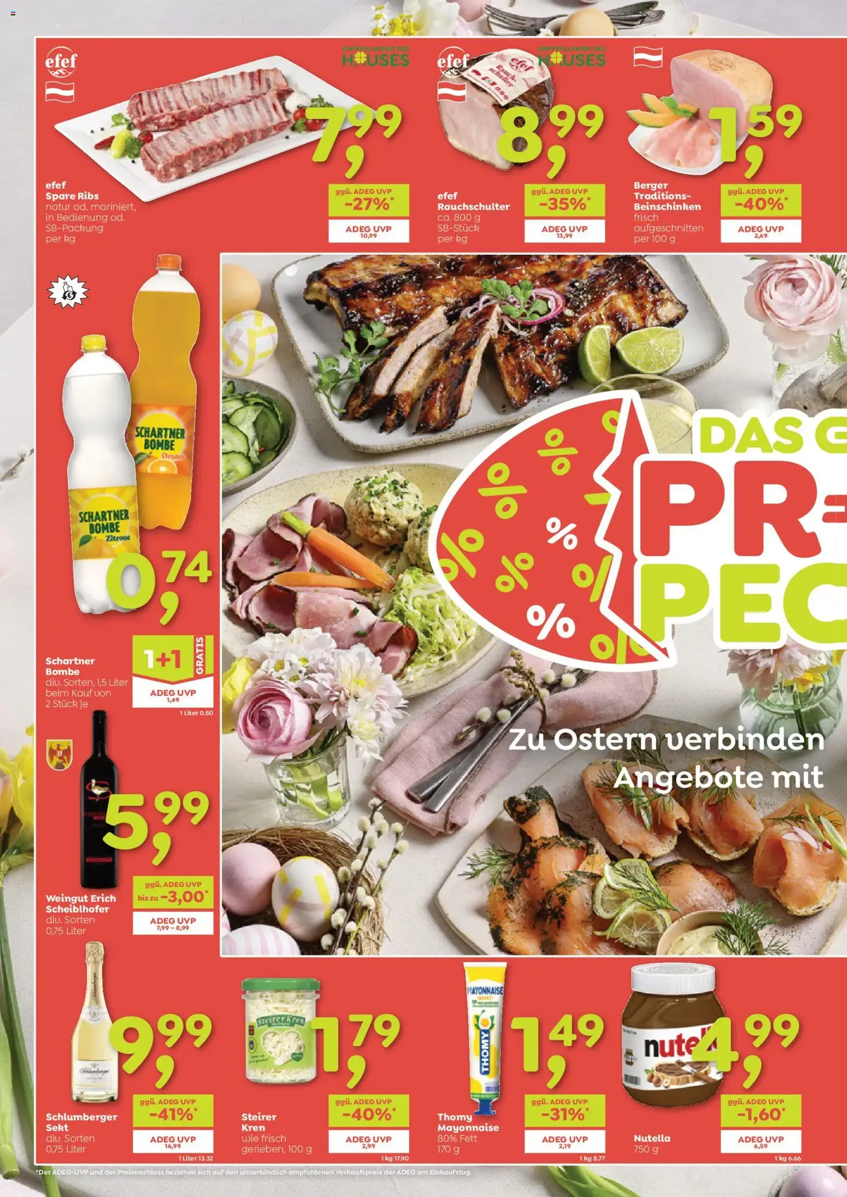 ADEG Flugblatt - Gültiger Prospekt ab 26.03.2026, Seite 2 von insgesamt 12