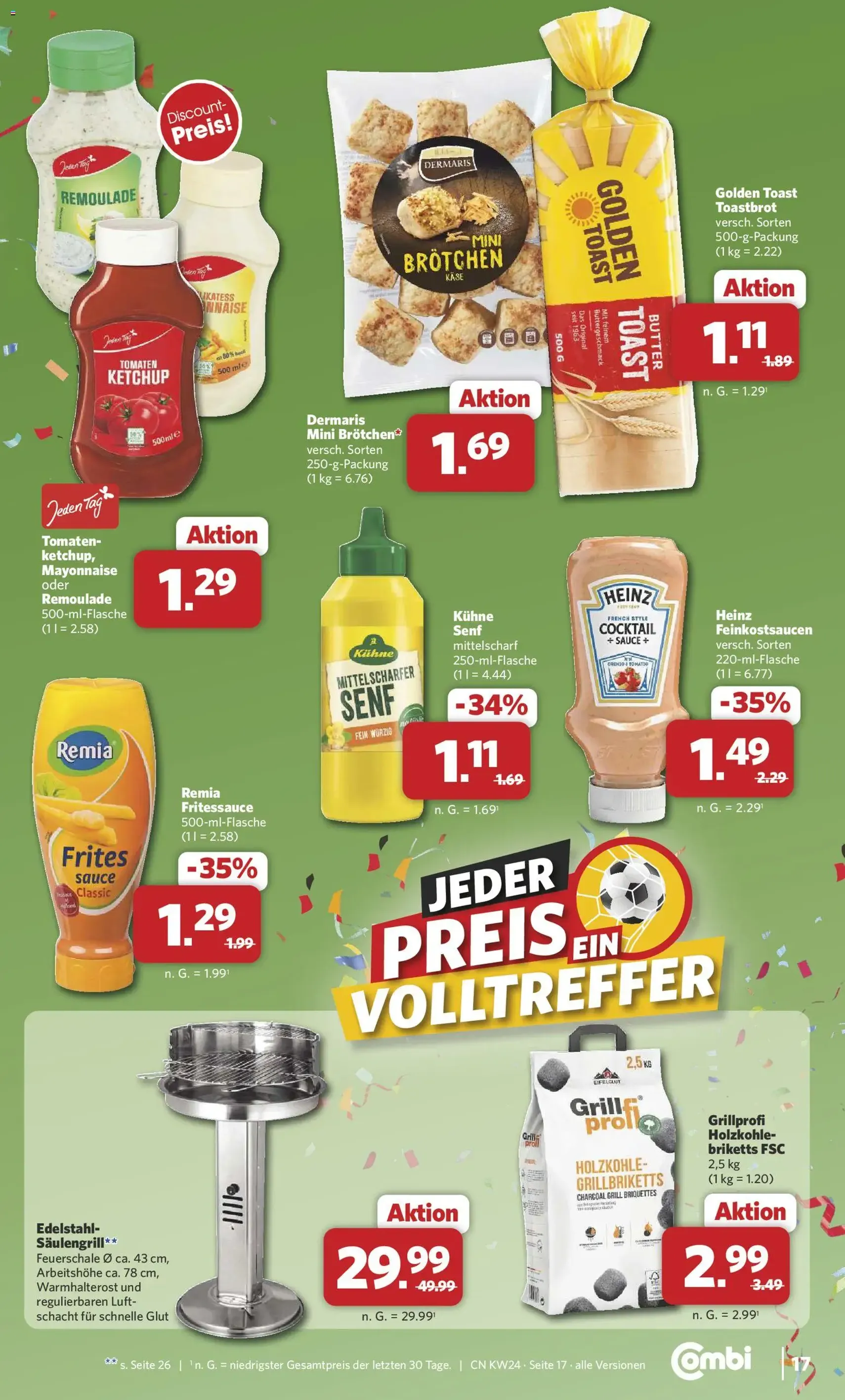 Combi Prospekt - Gültiger Prospekt ab 08.06.2026, Seite 17 von insgesamt 36