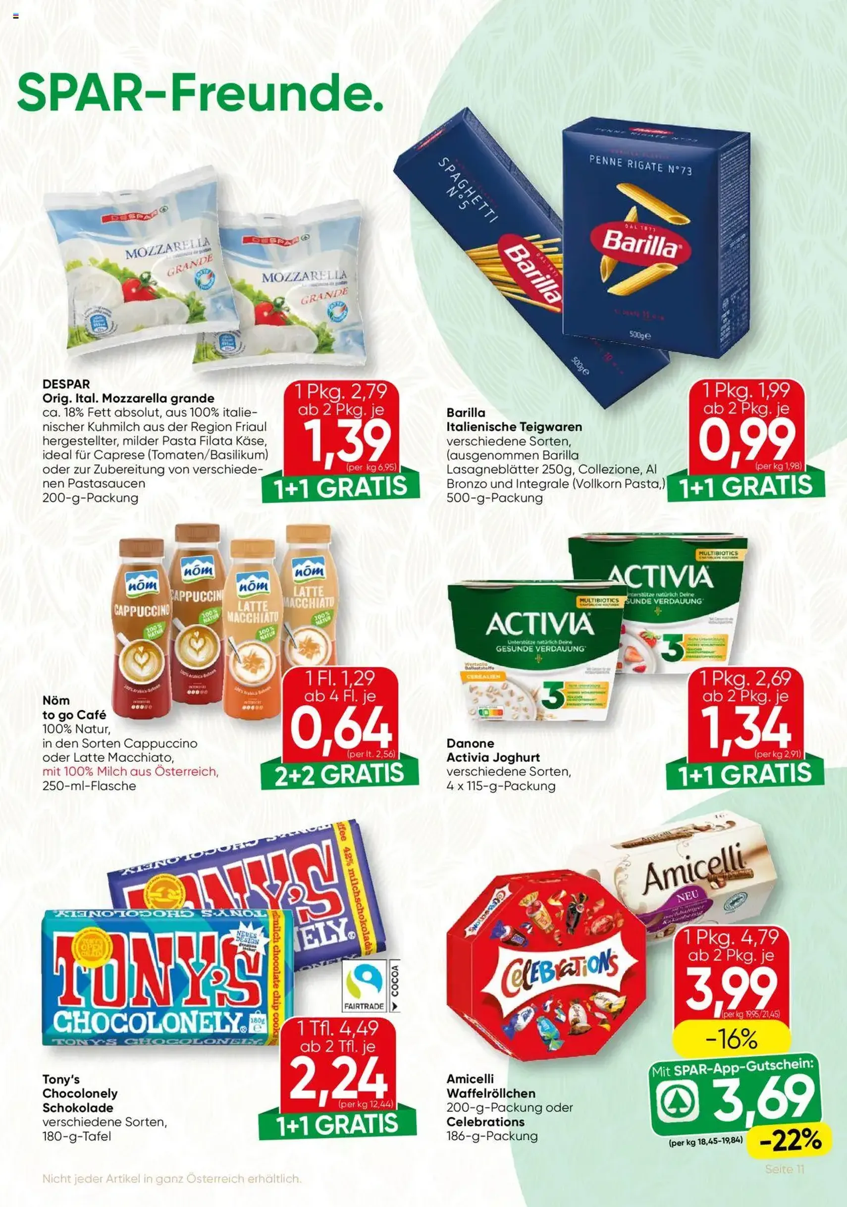 SPAR Gourmet Flugblatt - Gültiger Prospekt ab 25.09.2025, Seite 11 von insgesamt 12