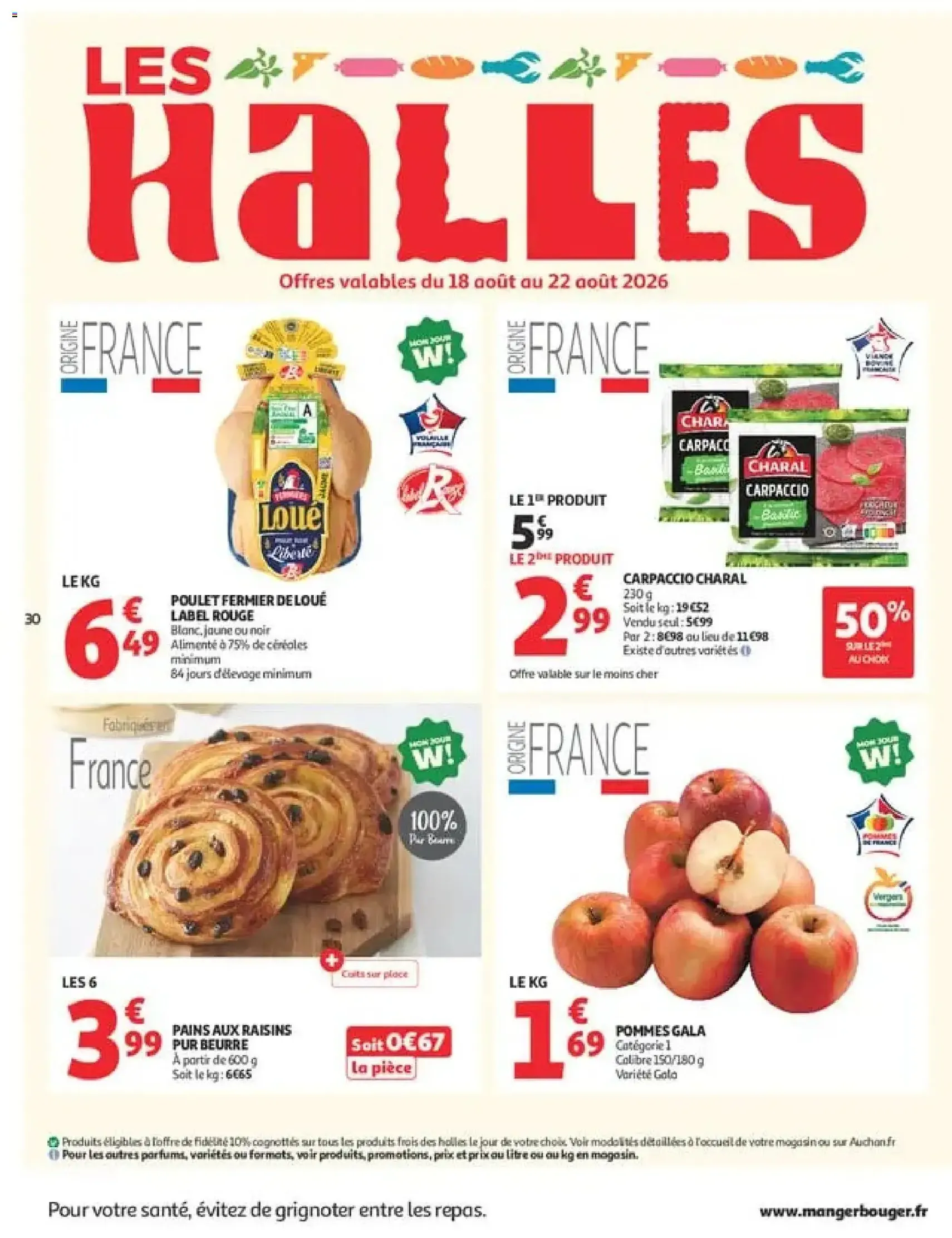 Auchan catalogue - brochure valable à partir du 18/08/2026, page 30 sur 51