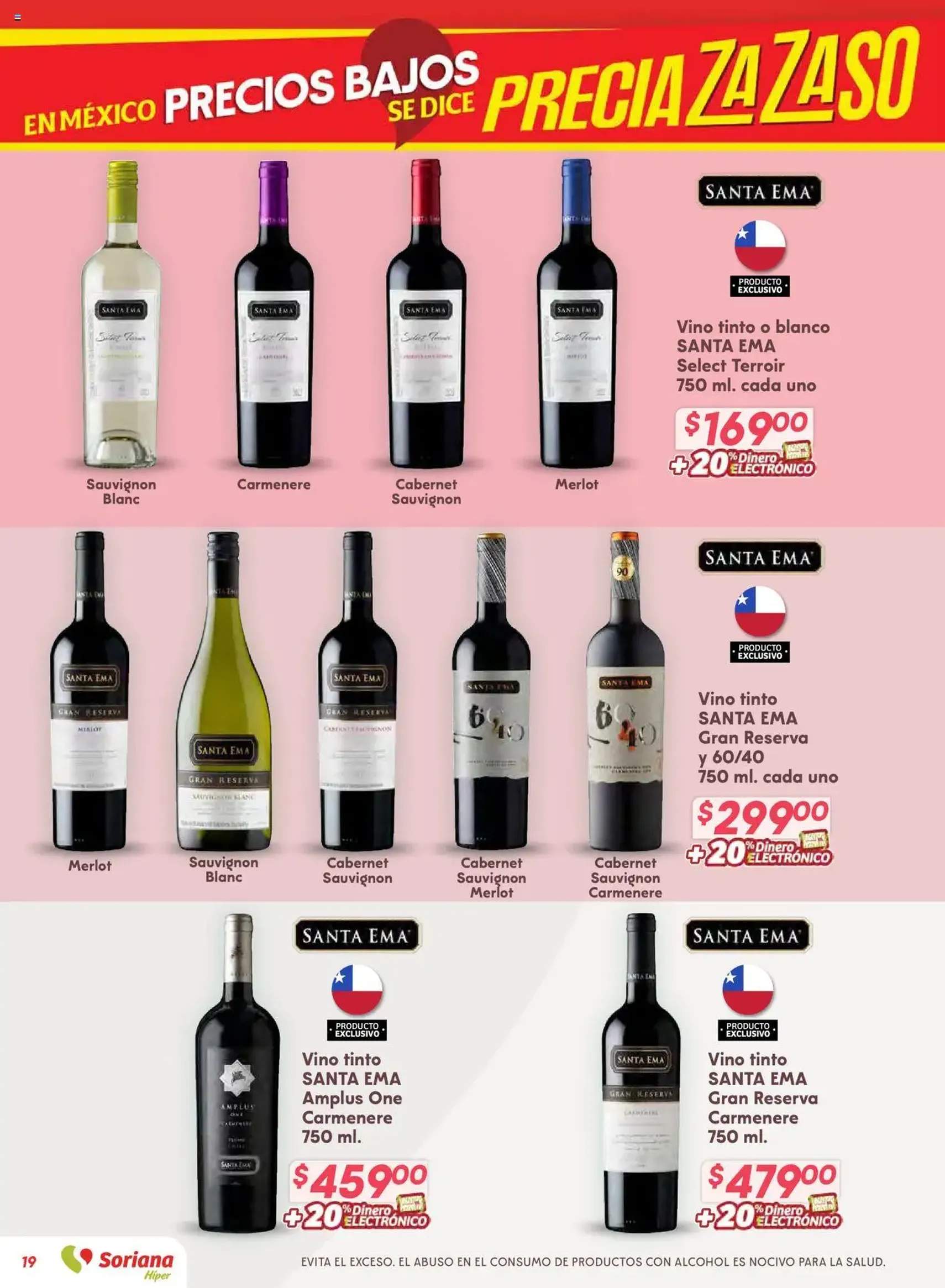 Soriana - Preciazazaso Híper: Ags, Col, Gto, Jal, Mich - folleto válido desde 14/08/2025 página 19 de 55 Soriana - Preciazazaso Híper: Ags, Col, Gto, Jal, Mich - folleto válido desde 14/08/2025 página 19 de 55