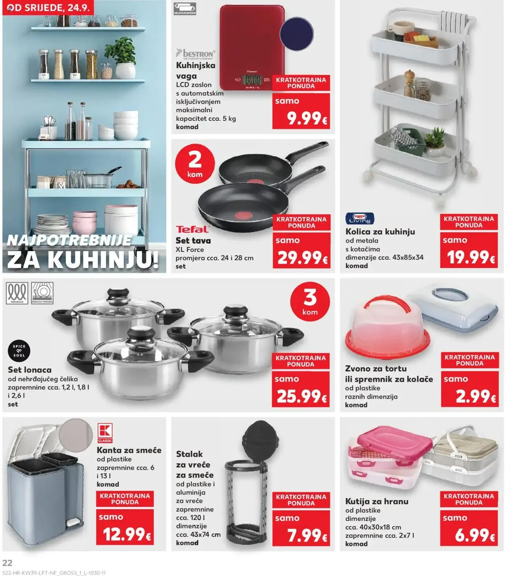Kaufland HR - Osijek - 2025.09.24. érvényes szórólap 22 oldal 32 oldalból