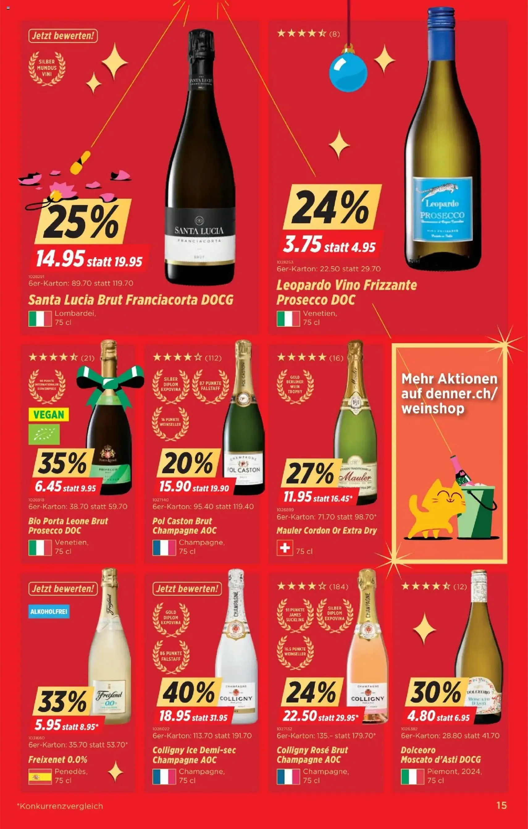 Denner Aktionen - Gültiger Prospekt ab 16.12.2025, Seite 15 von insgesamt 24