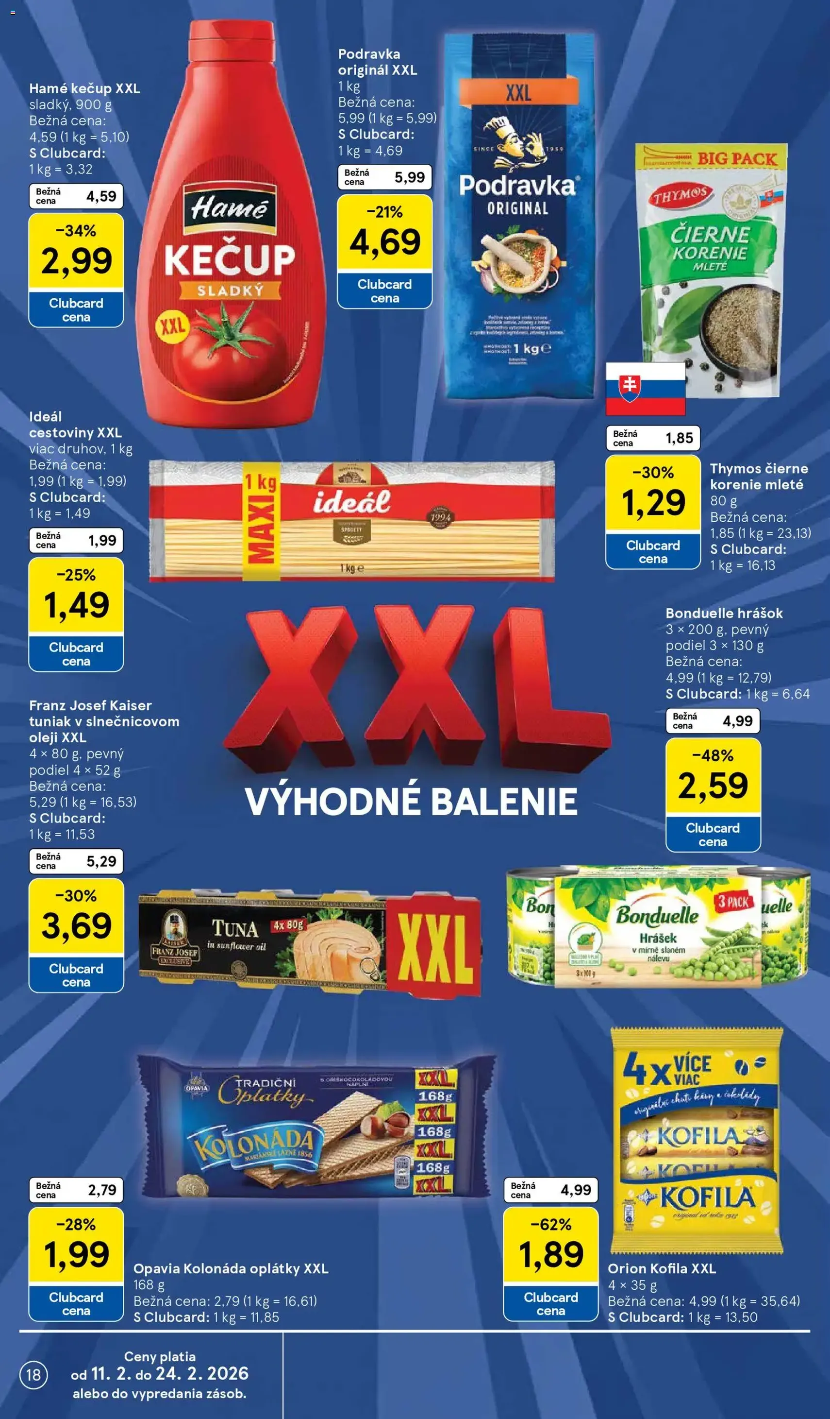 Tesco Hypermarket - leták - platný leták od 11.02.2026 strana 18 z 46