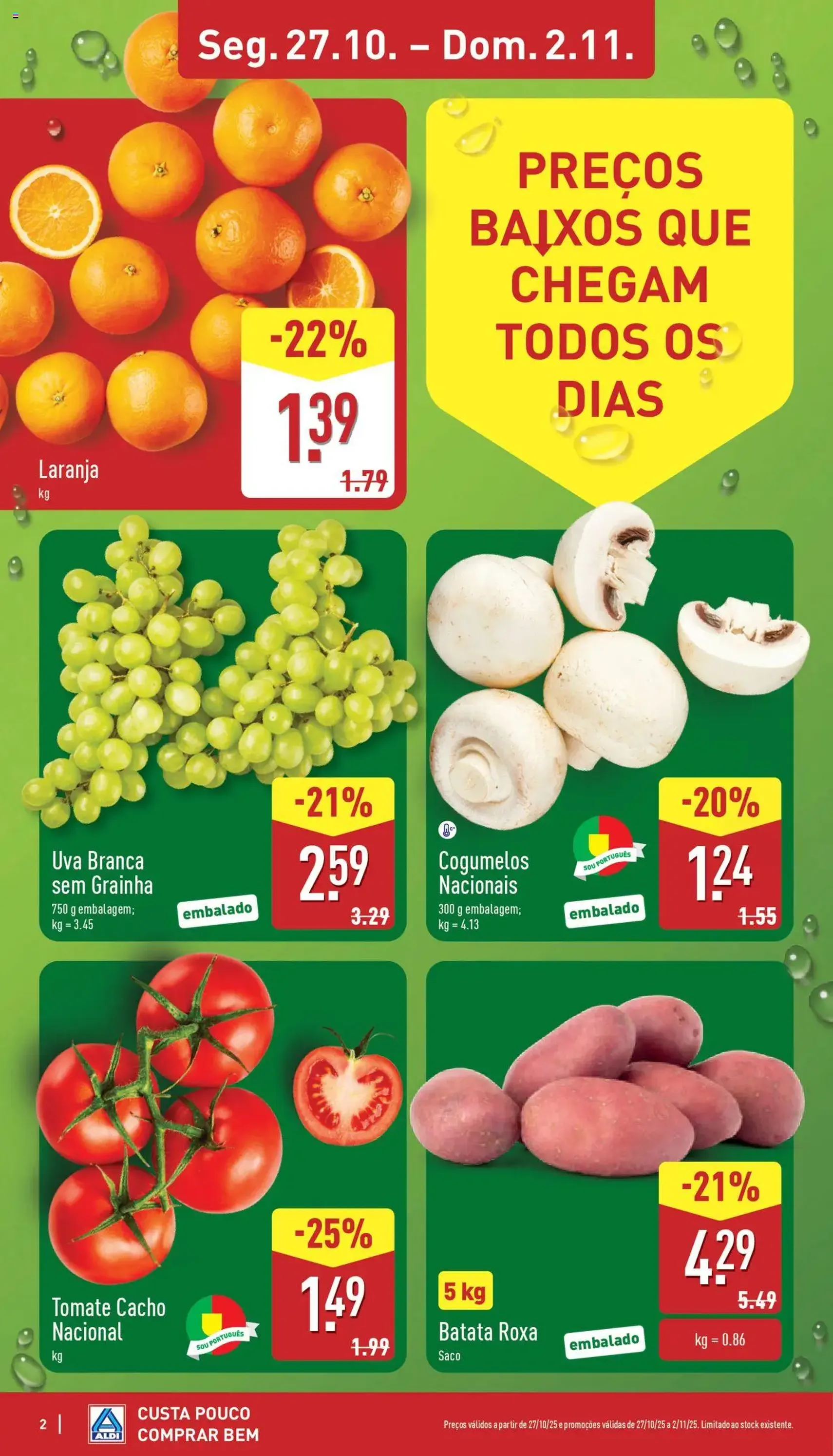 Aldi folheto - folheto válido a partir de 27/10/2025 página 2 de 38 Aldi folheto - folheto válido a partir de 27/10/2025 página 2 de 38