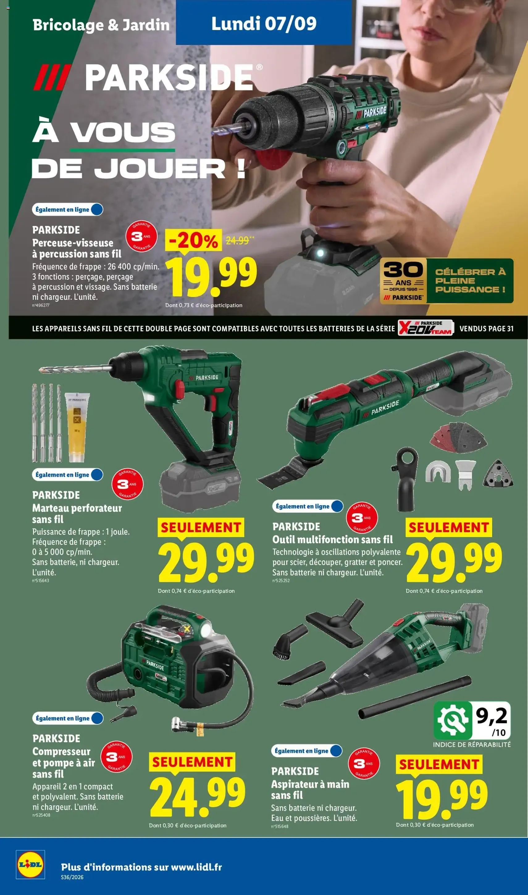 LIDL catalogue - brochure valable à partir du 03/09/2026, page 52 sur 61