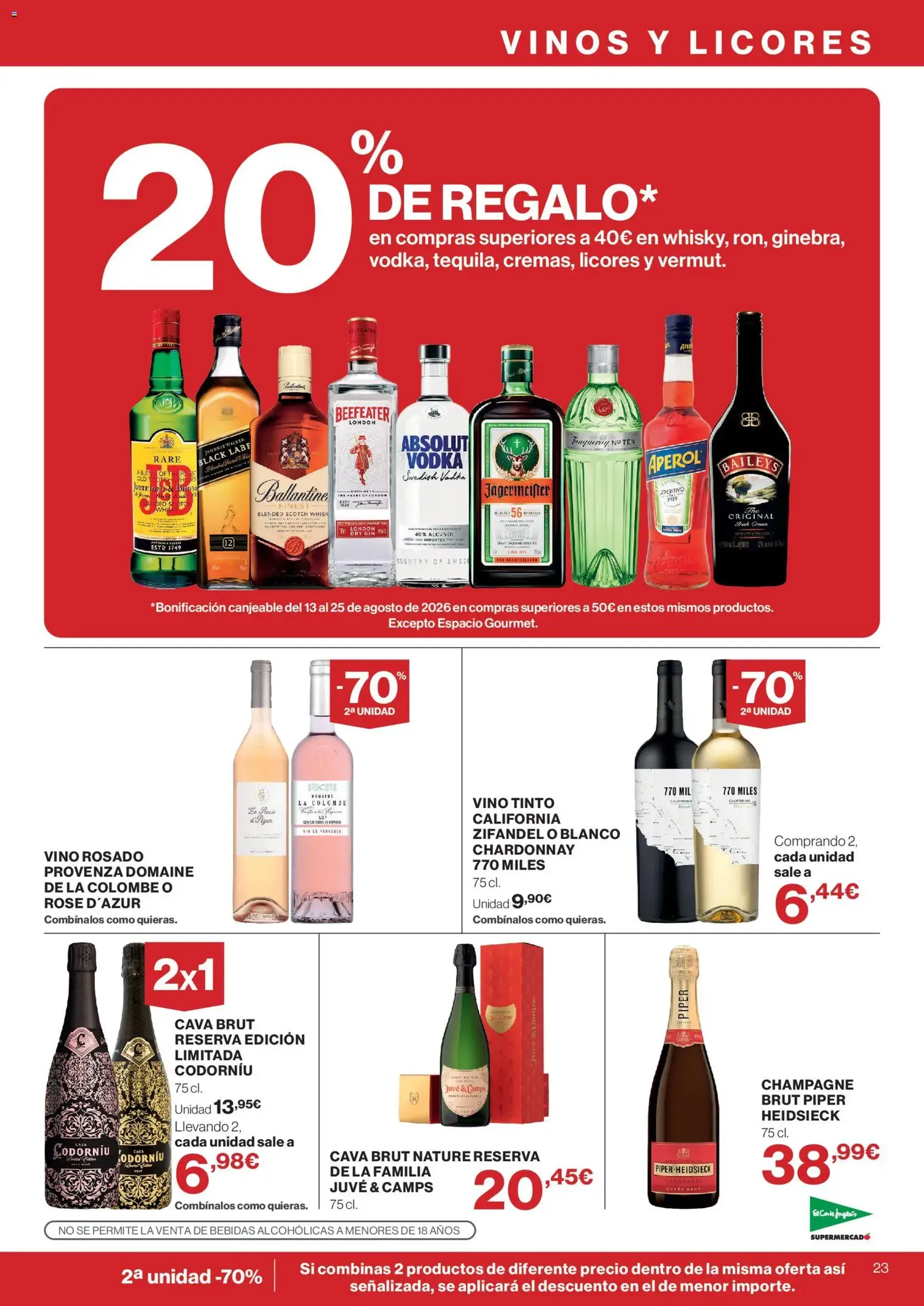 El Corte Inglés ofertas - folleto válido desde 30/07/2026 página 23 de 28