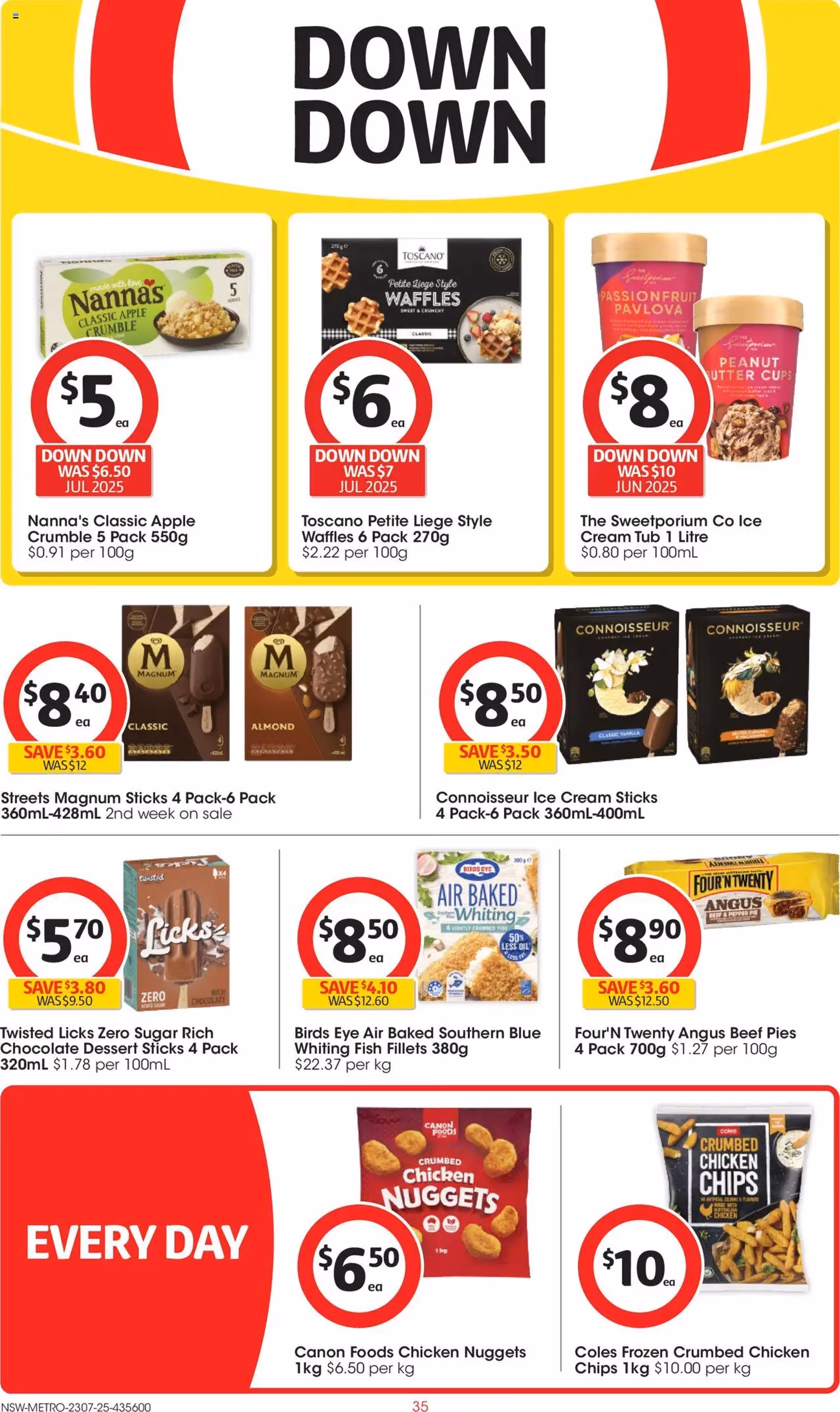 Coles Catalogue NSW - valid flyer from 23/07/2025, page 35 of 47 Coles Catalogue NSW - valid flyer from 23/07/2025, page 35 of 47