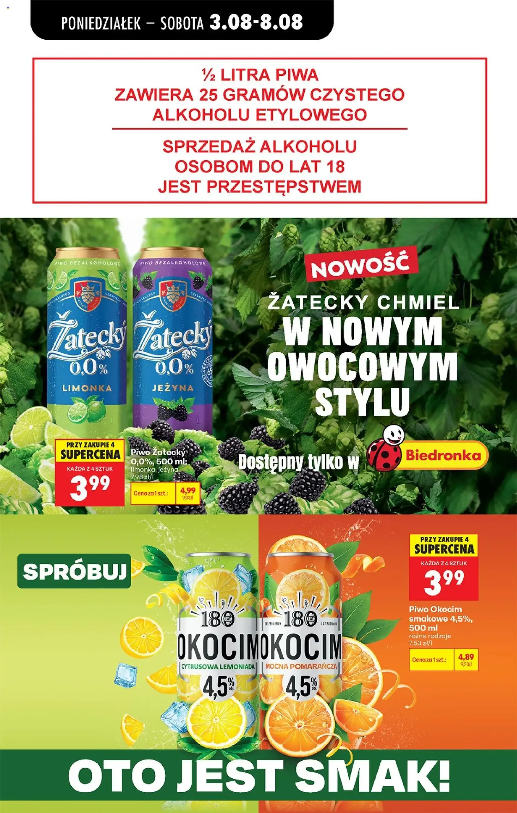 Biedronka gazetka od poniedziałku - ważny gazetka od 03.08.2026 strona 67 z 81