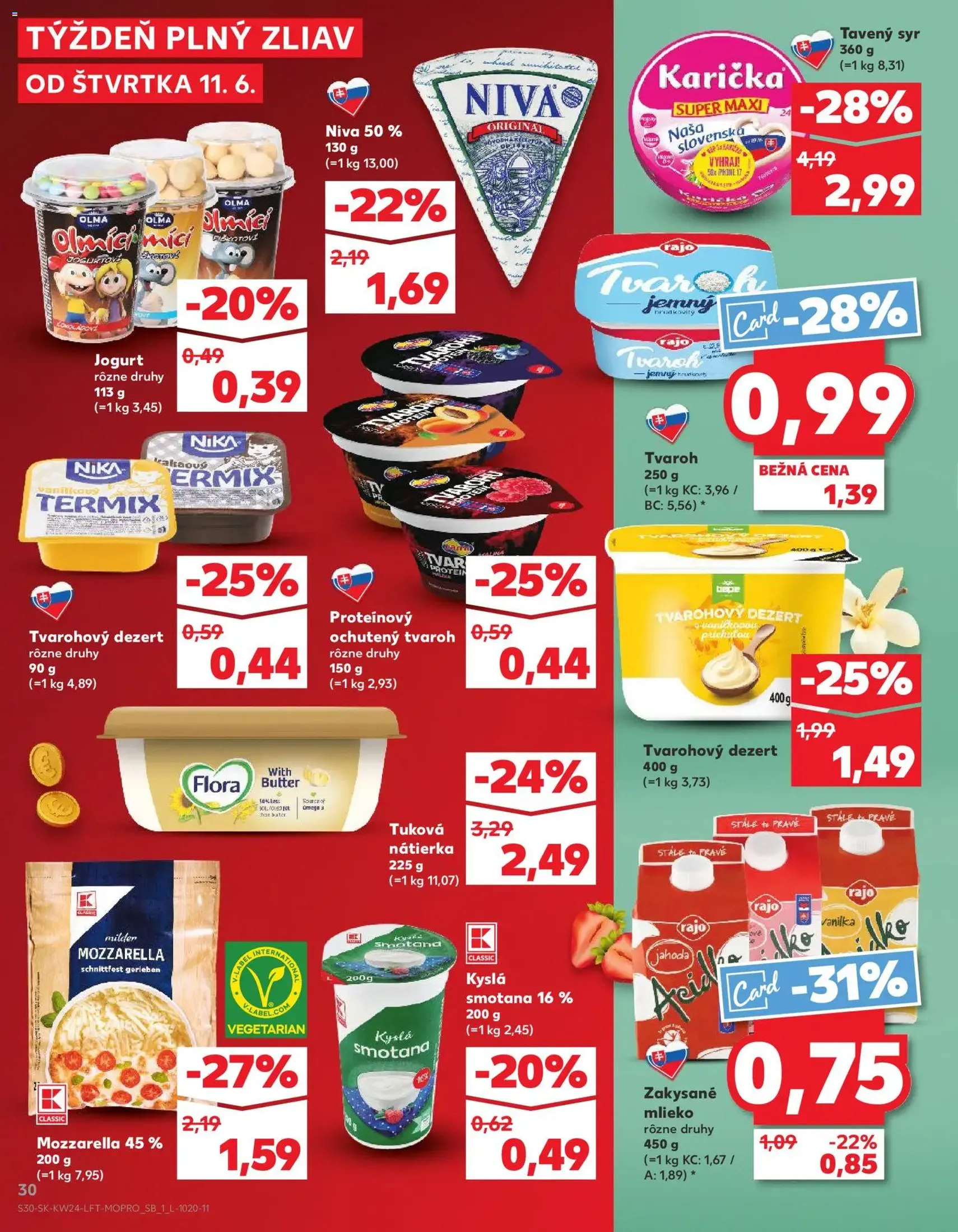 Kaufland SK akciós újság - 2026.06.11. érvényes szórólap 30 oldal 78 oldalból
