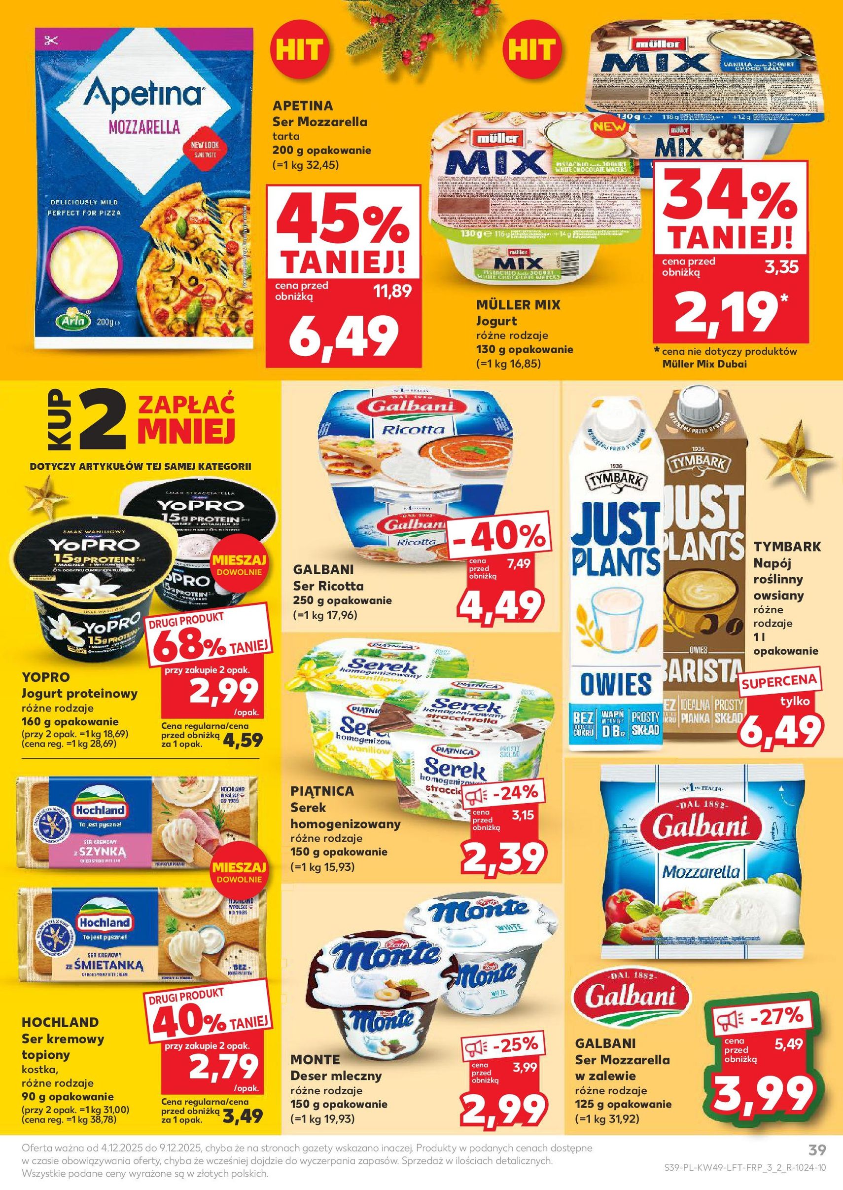 Kaufland gazetka - ważny gazetka od 04.12.2025 strona 39 z 63