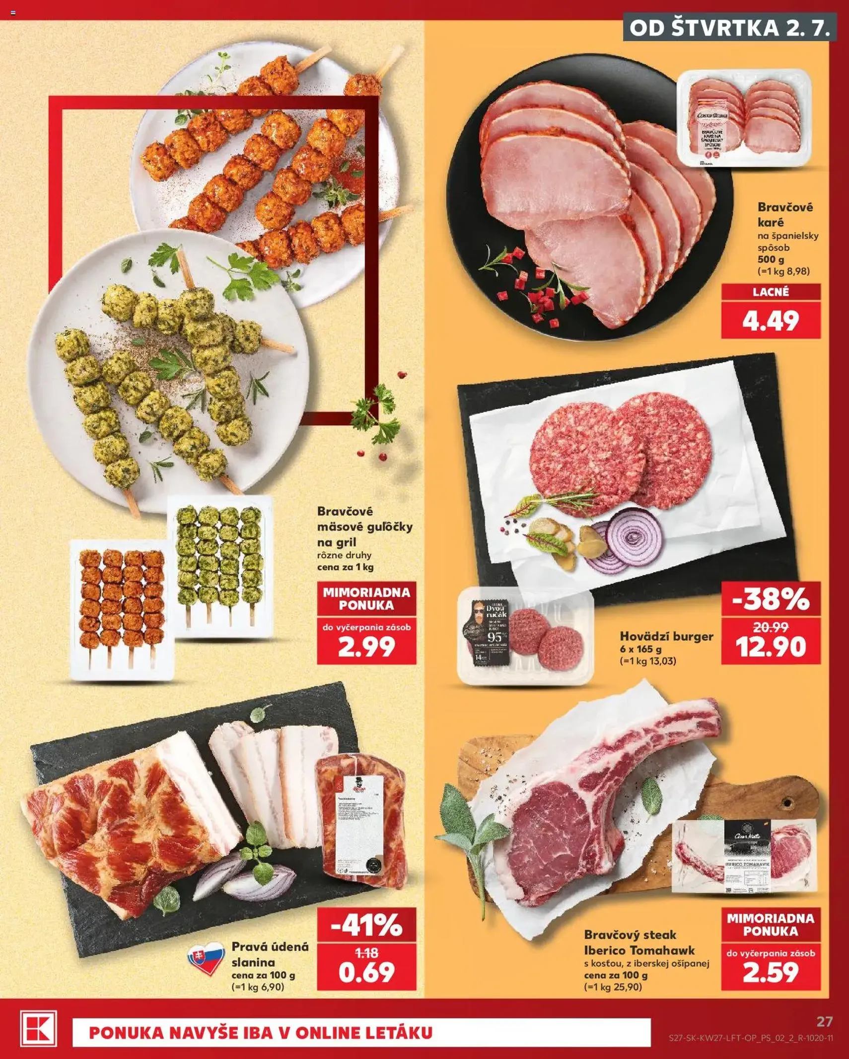 Kaufland leták - platný leták od 02.07.2026 strana 27 z 80