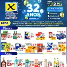 X Supermercados - Ofertas da semana - pré-visualização do folheto, válido a partir de 03/10/2025