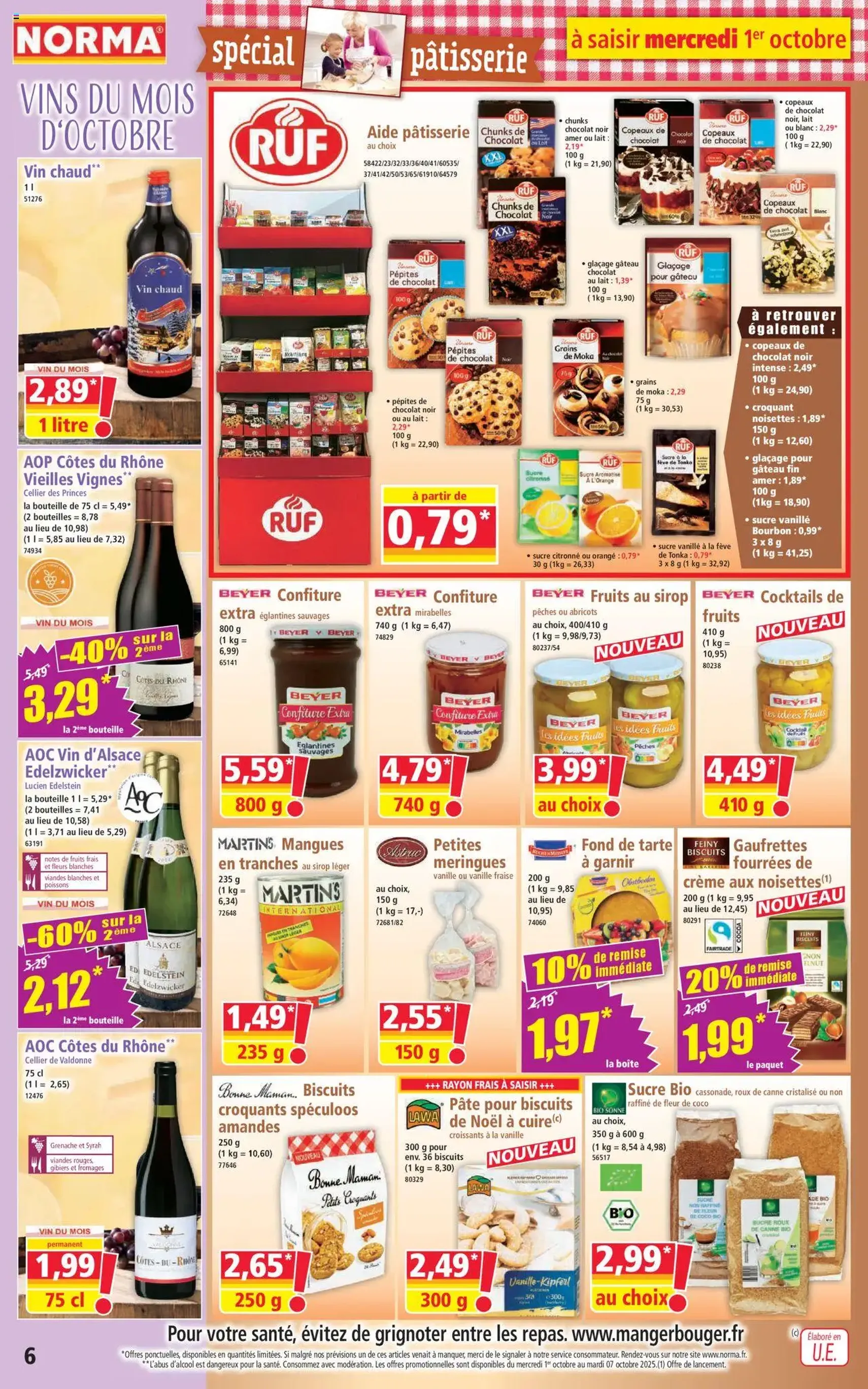 Norma catalogue - brochure valable à partir du 01/10/2025, page 6 sur 14
