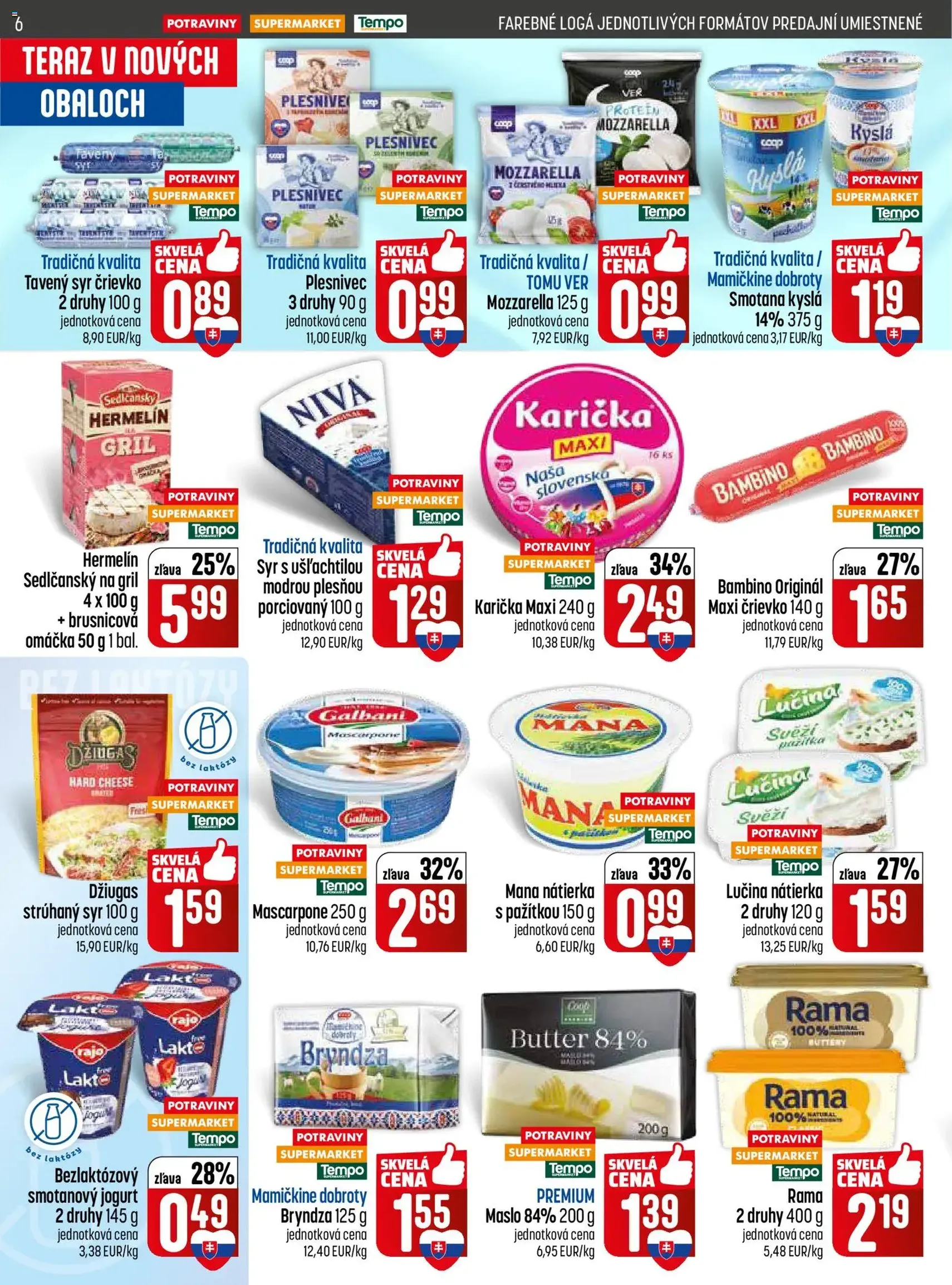 COOP Jednota leták - platný leták od 28.05.2026 strana 6 z 28