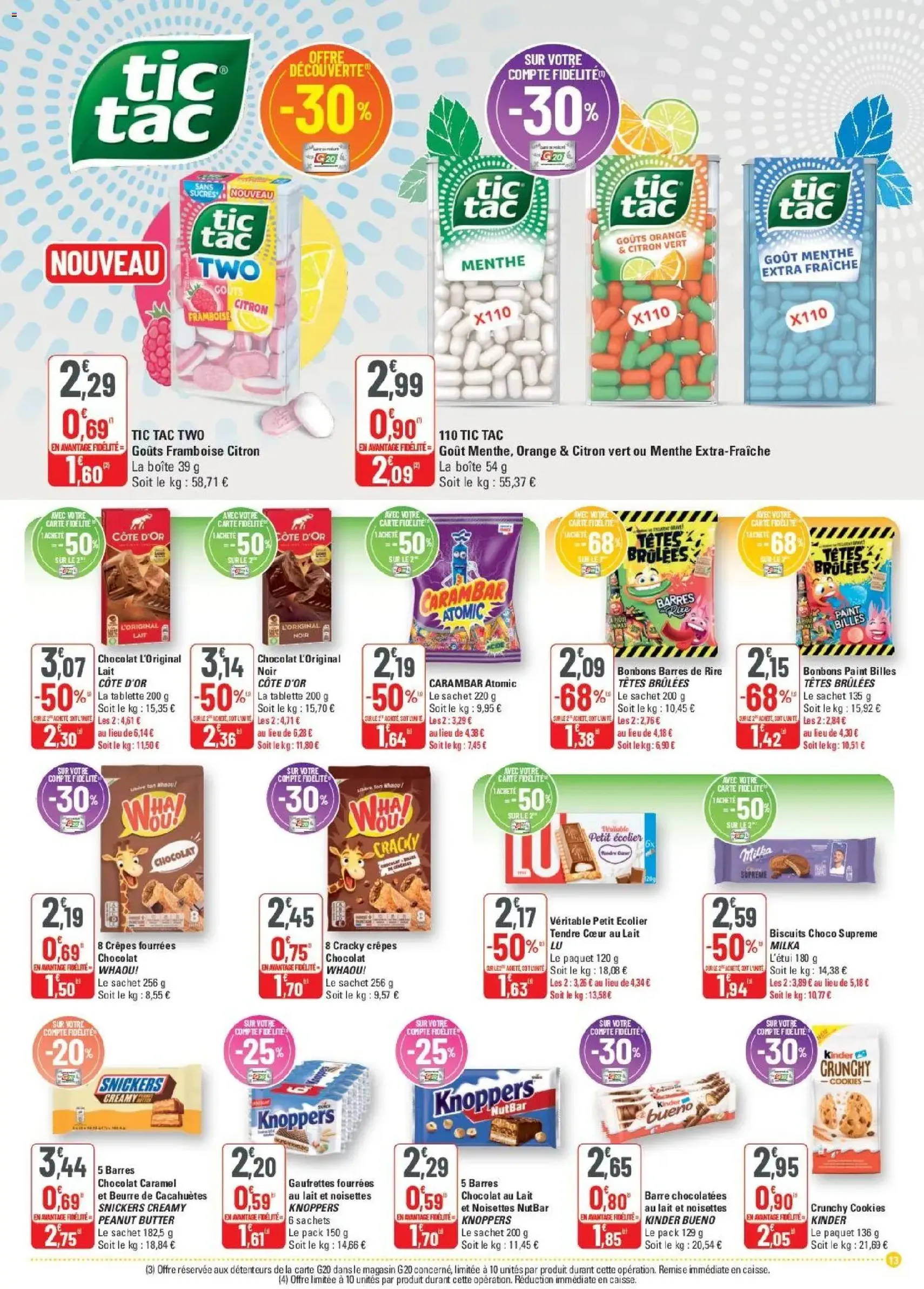 G20 Supermarchés catalogue - brochure valable à partir du 17/06/2026, page 13 sur 20