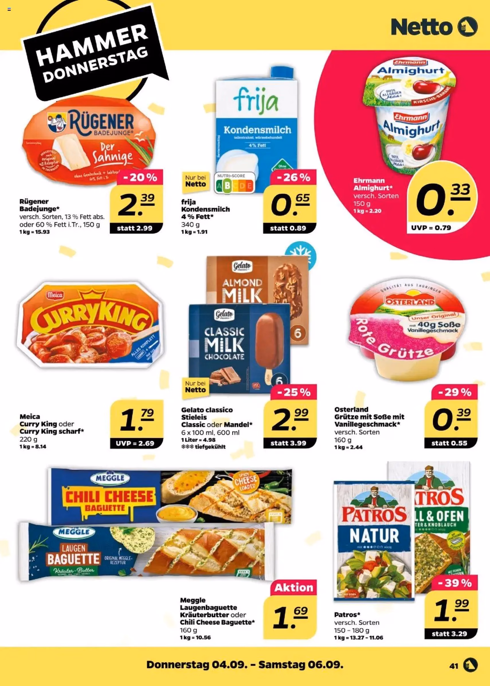 Netto Prospekt - Gültiger Prospekt ab 01.09.2025, Seite 41 von insgesamt 50 Netto Prospekt - Gültiger Prospekt ab 01.09.2025, Seite 41 von insgesamt 50