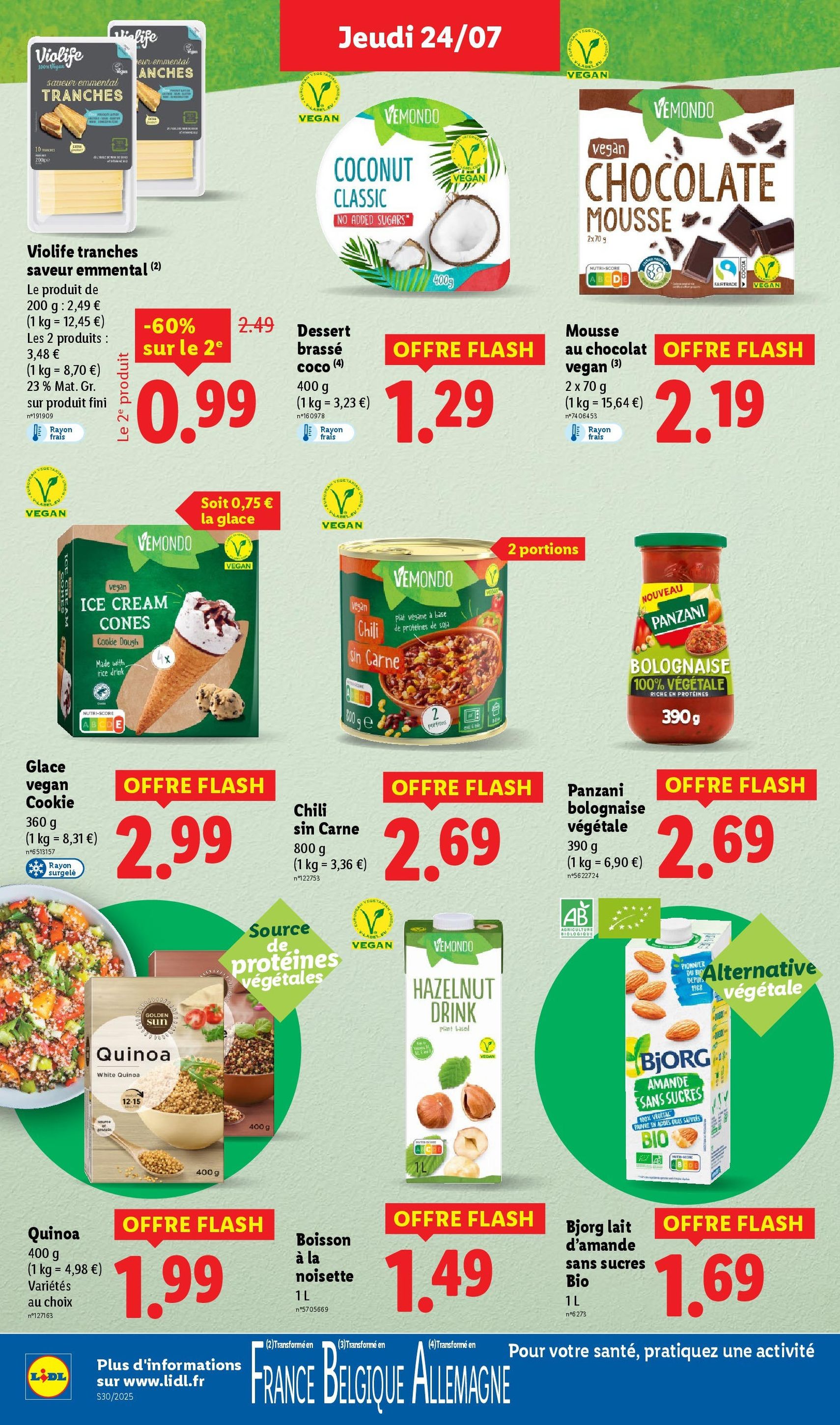 LIDL catalogue semaine 29 - brochure valable à partir du 24/07/2025, page 24 sur 73 LIDL catalogue semaine 29 - brochure valable à partir du 24/07/2025, page 24 sur 73
