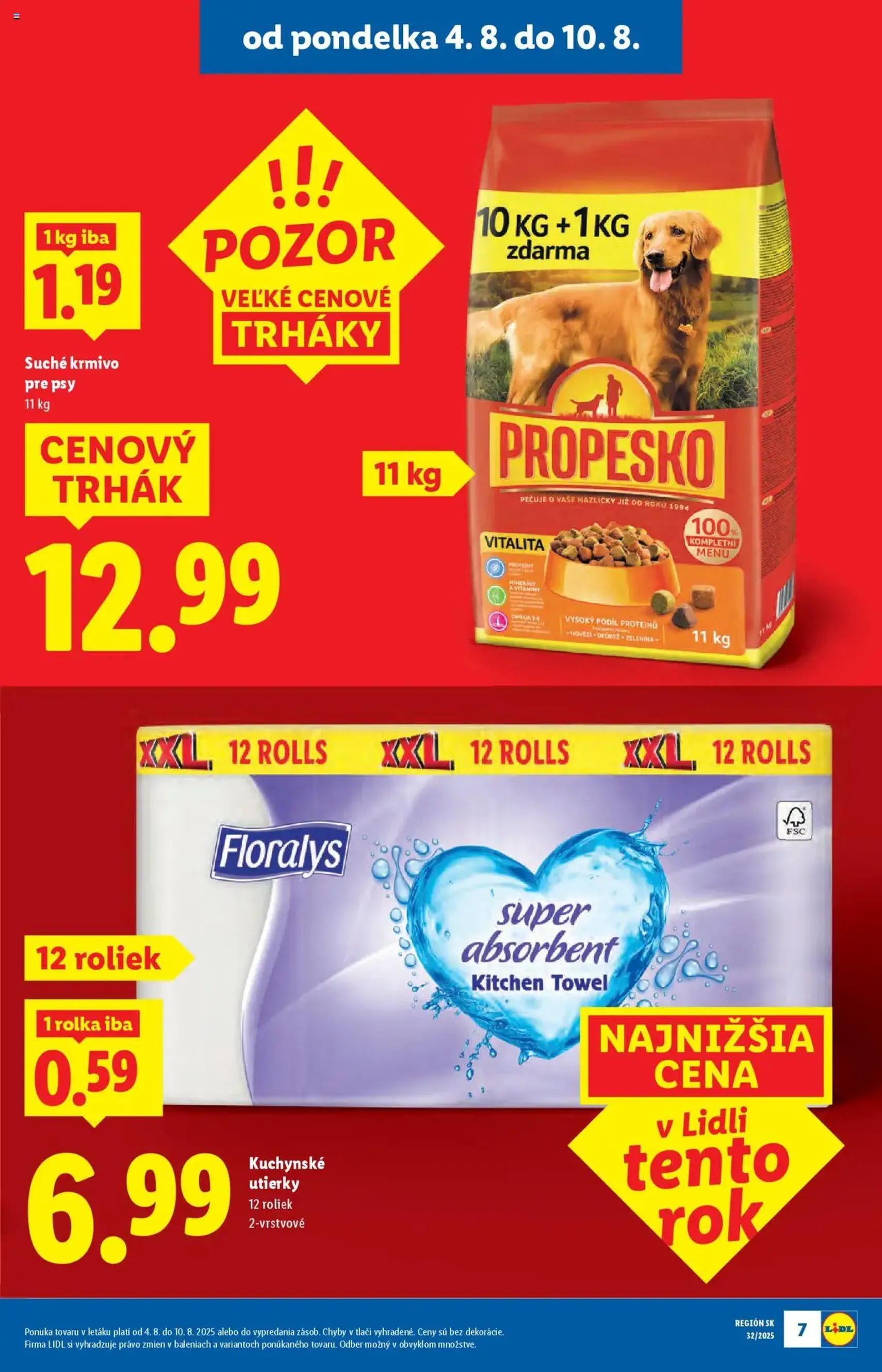 Lidl leták - platný leták od 04.08.2025 strana 7 z 98