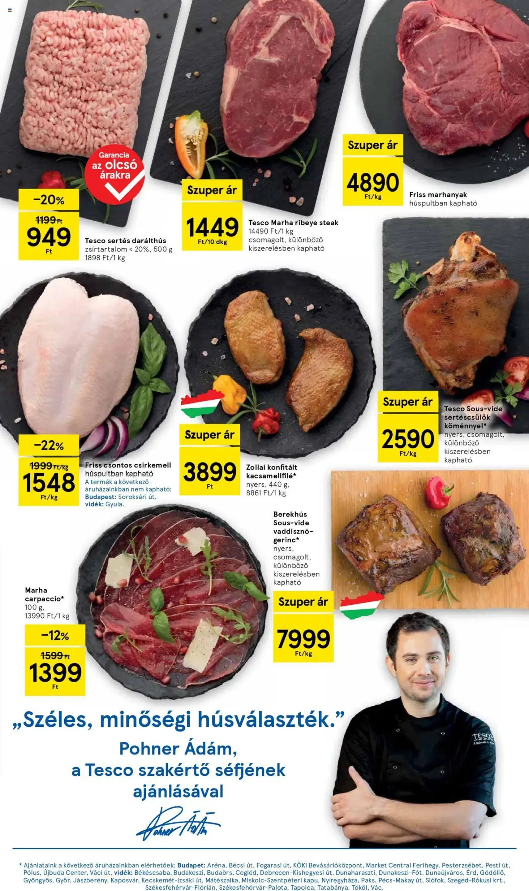Tesco Hipermarket - Akciós újság - 2025.10.09. érvényes szórólap 3 oldal 32 oldalból