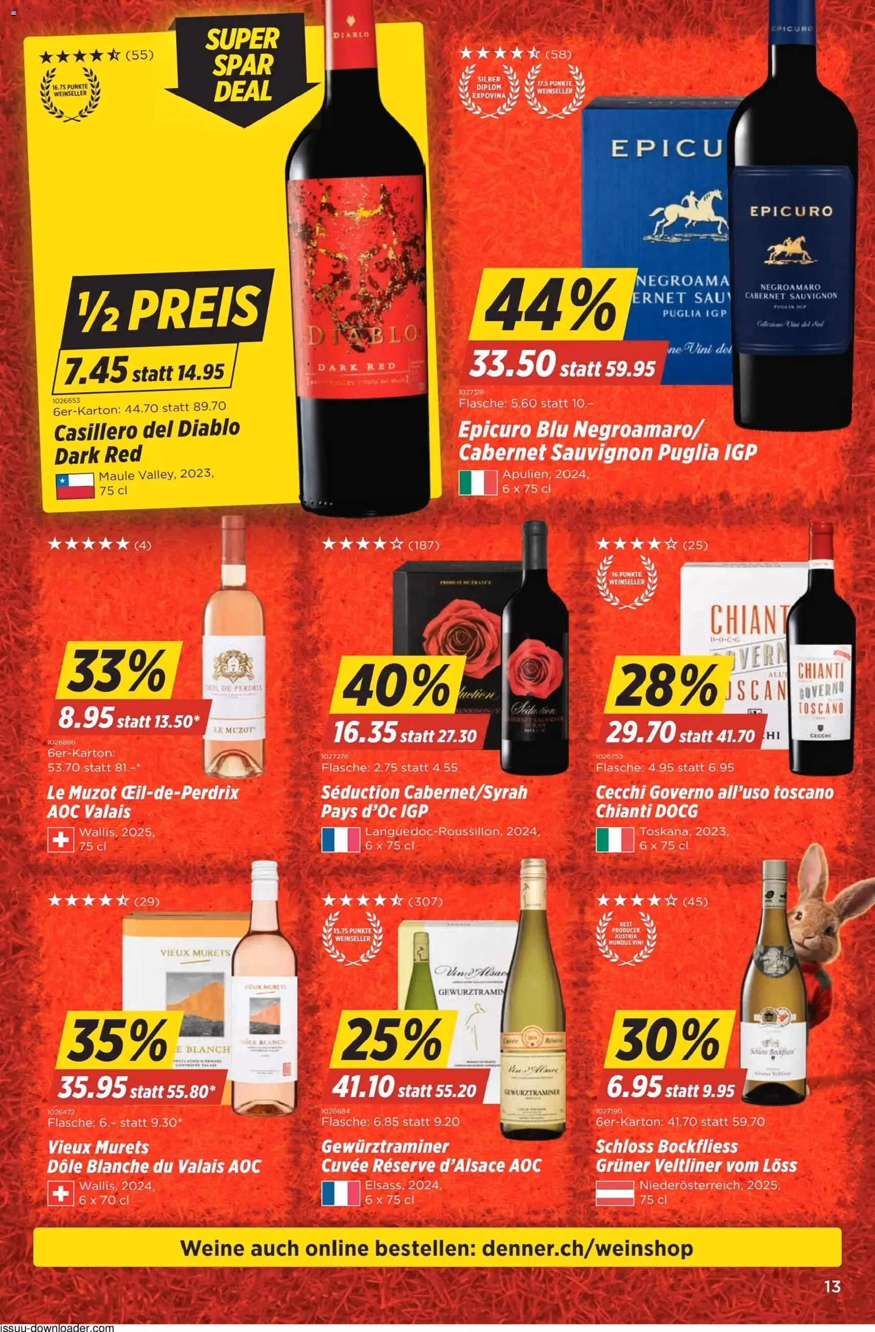 Denner aktionen - Gültiger Prospekt ab 01.04.2026, Seite 13 von insgesamt 24