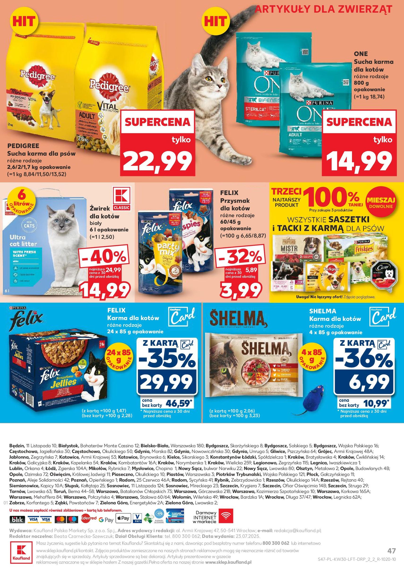 Kaufland gazetka - ważny gazetka od 24.07.2025 strona 47 z 51 Kaufland gazetka - ważny gazetka od 24.07.2025 strona 47 z 51