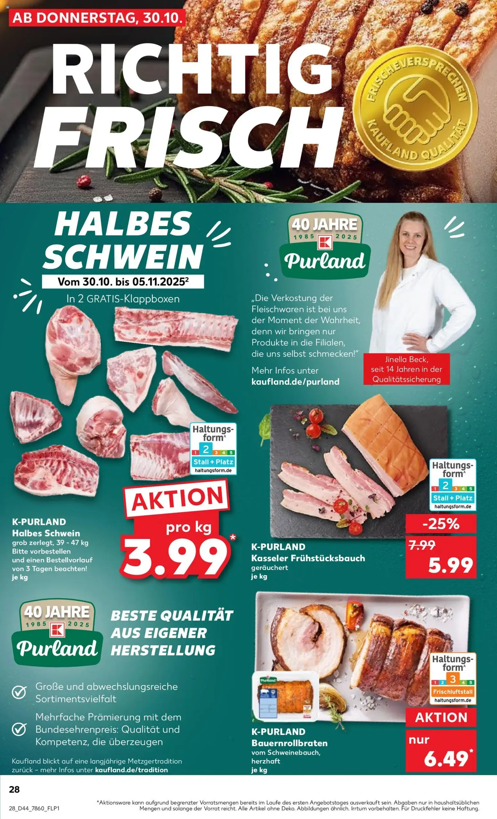 Kaufland Prospekt - Gültiger Prospekt ab 30.10.2025, Seite 28 von insgesamt 71 Kaufland Prospekt - Gültiger Prospekt ab 30.10.2025, Seite 28 von insgesamt 71