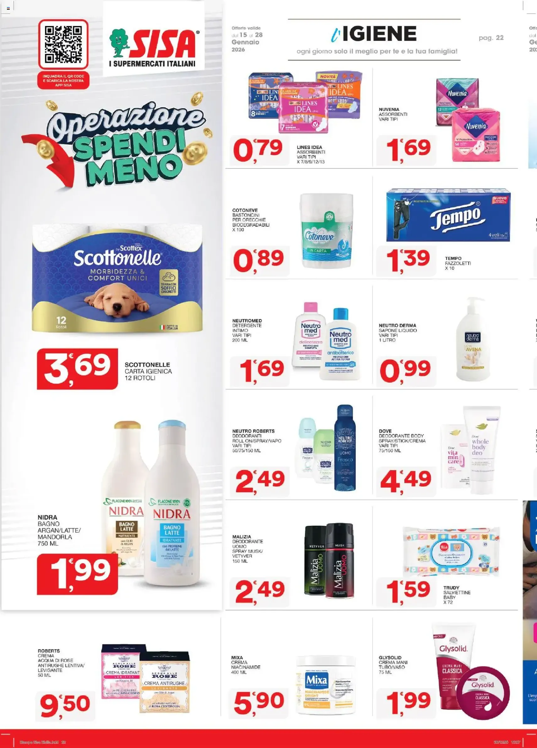 Volantino SISA - volantino valido dal 15/01/2026 pagina 22 di 24