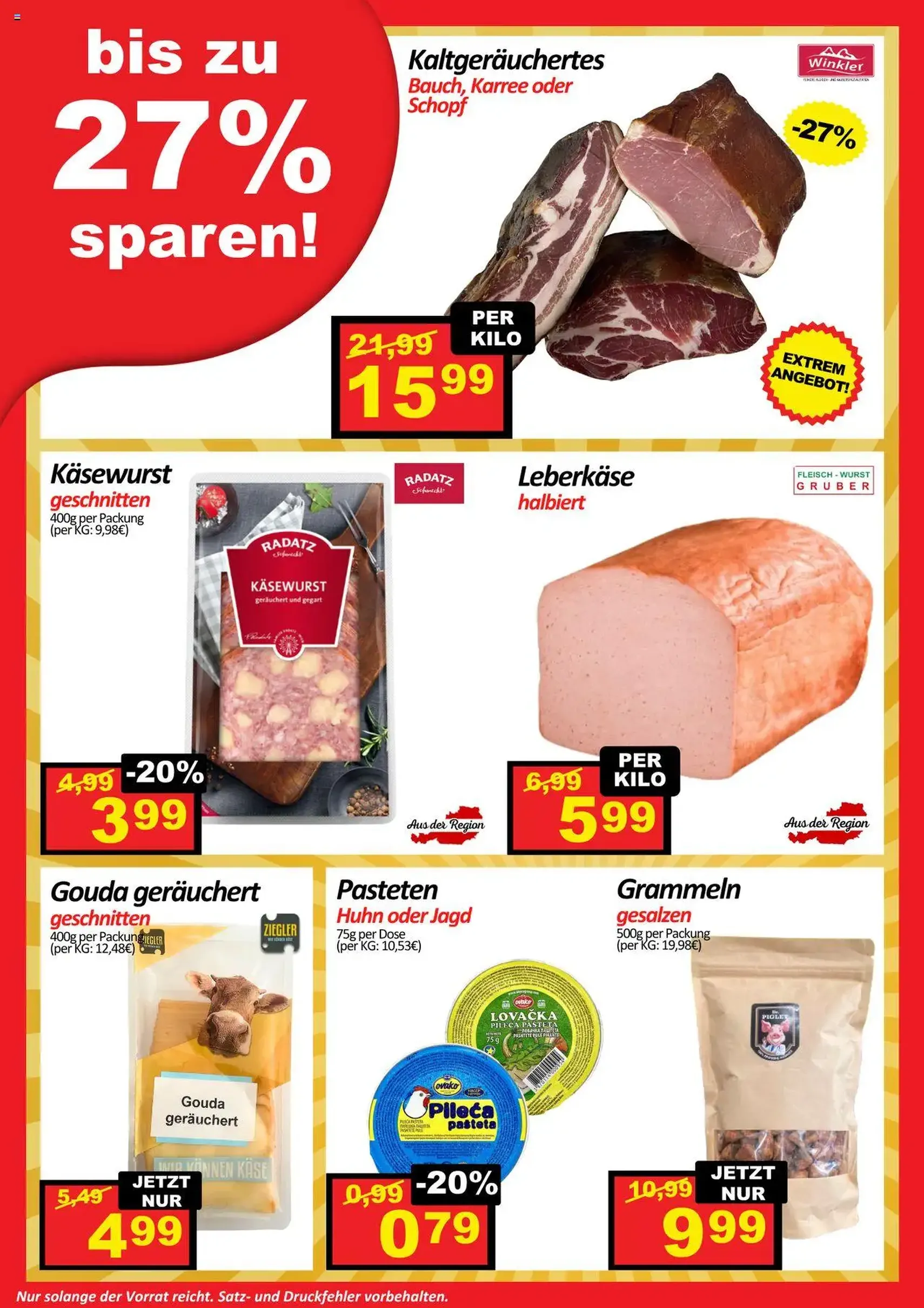 Wurstico Abholmarkt Flugblatt - Gültiger Prospekt ab 02.10.2025, Seite 2 von insgesamt 3