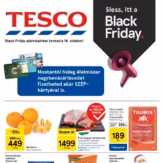 Tesco Hipermarket - Black Friday - szórólap előnézete érvényes 2025.11.27. -tól
