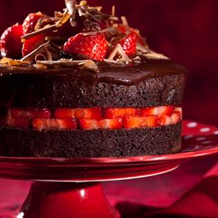 Recipe preview Chocolate Strawberry Cake