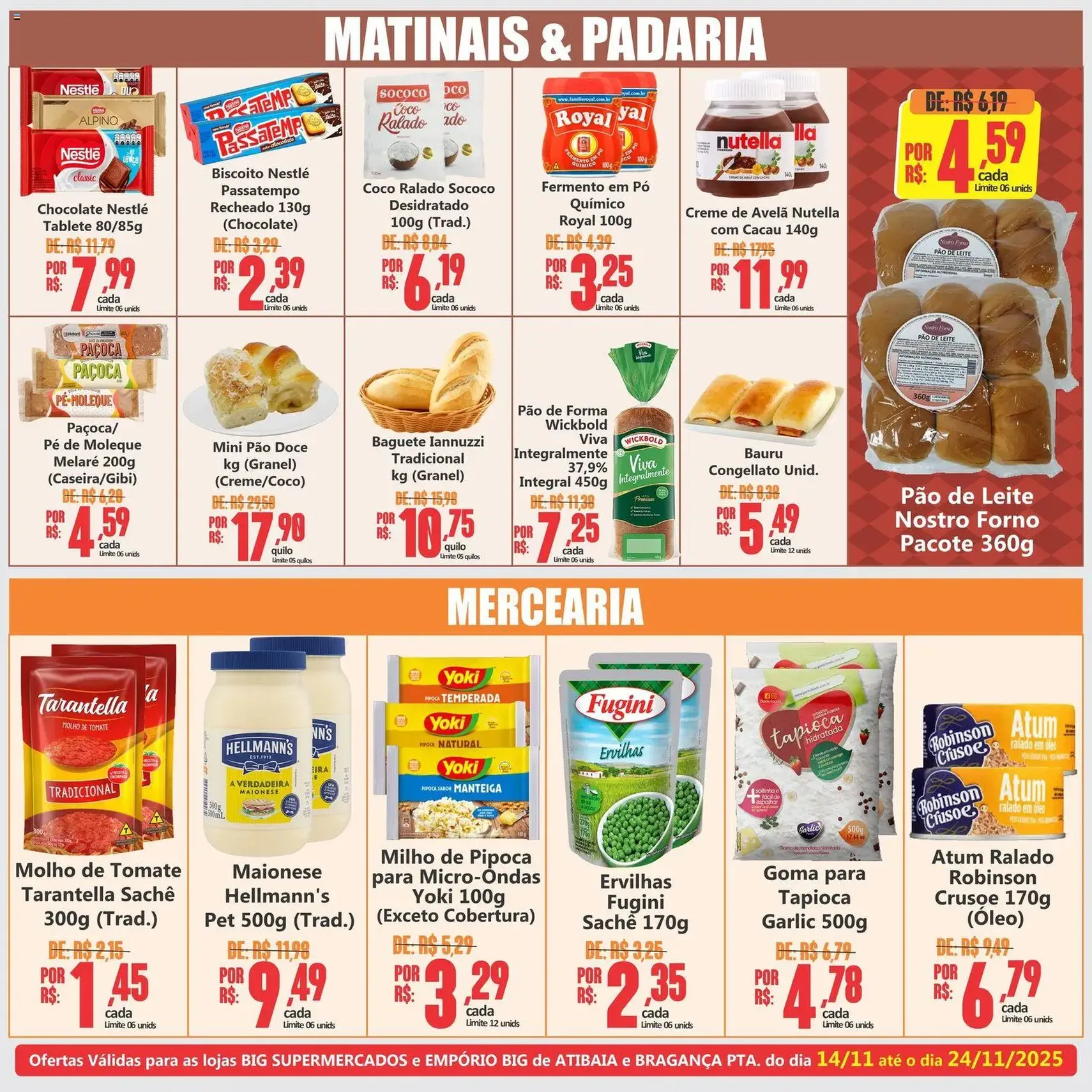 Big Supermercados - Ofertas da semana - folheto válido a partir de 14/11/2025 página 3 de 5