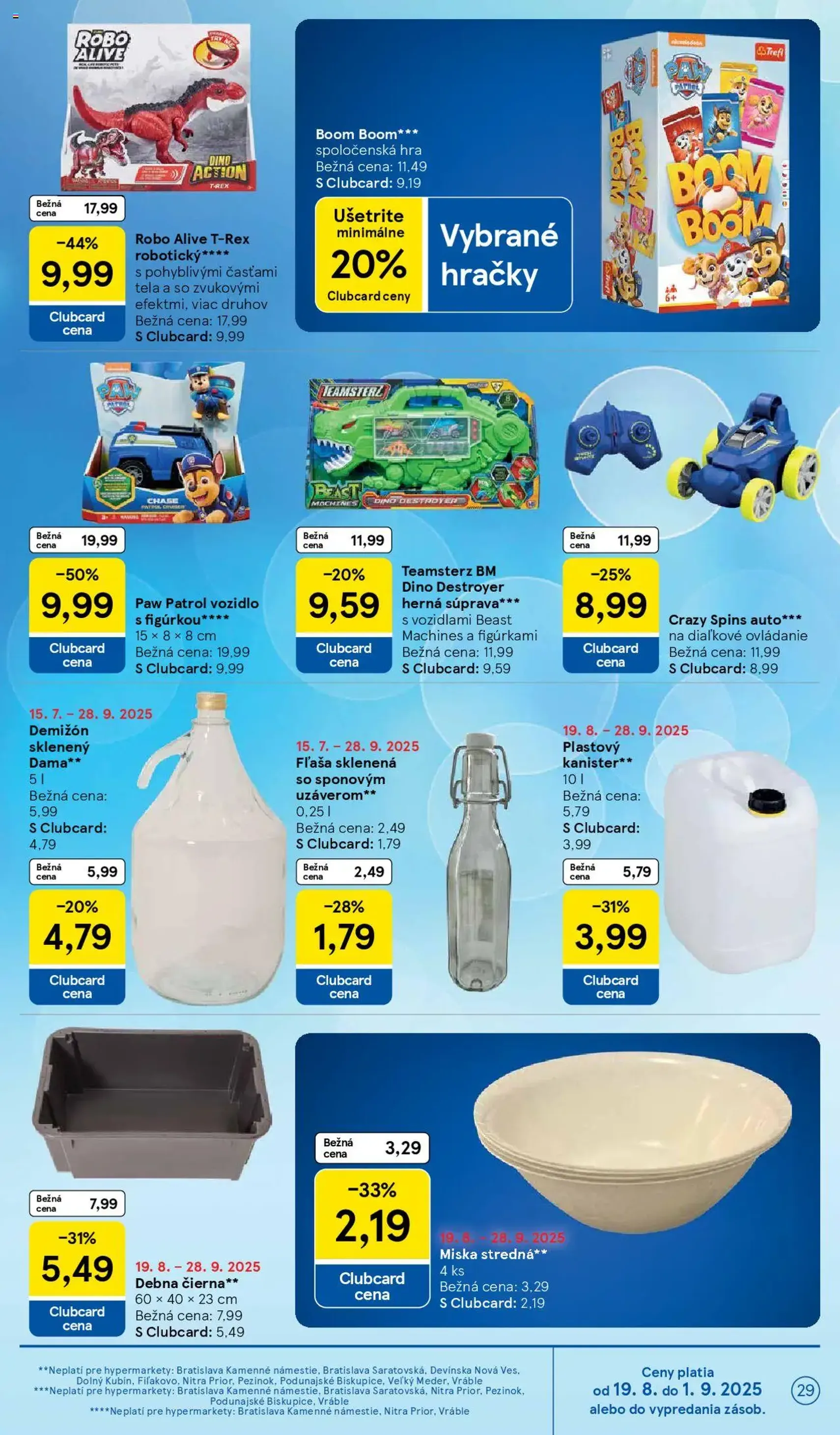 Tesco Hypermarket - leták - platný leták od 27.08.2025 strana 29 z 37