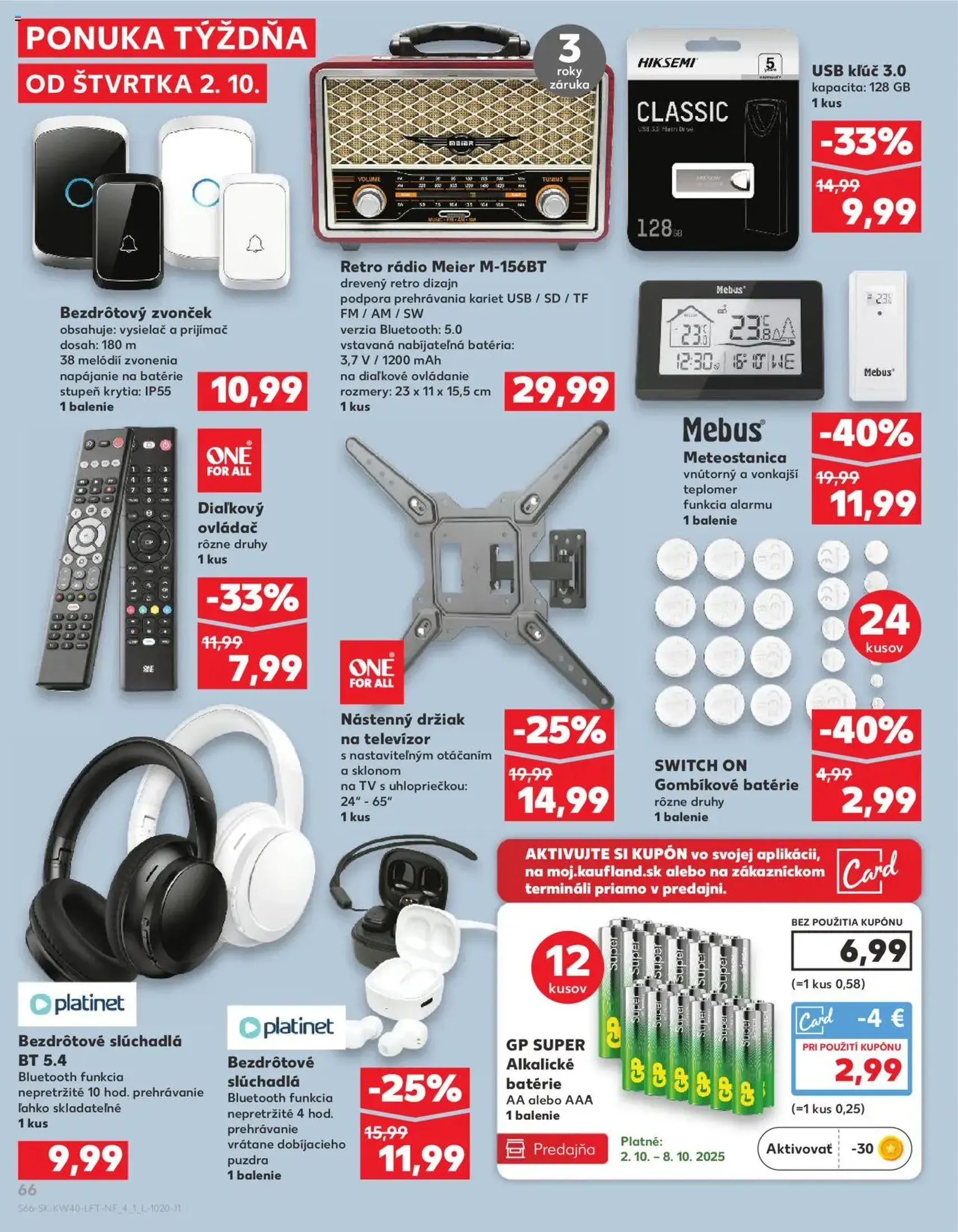 Kaufland SK Bratislava-Devínska Nová Ves - 2025.10.02. érvényes szórólap 66 oldal 78 oldalból Kaufland SK Bratislava-Devínska Nová Ves - 2025.10.02. érvényes szórólap 66 oldal 78 oldalból