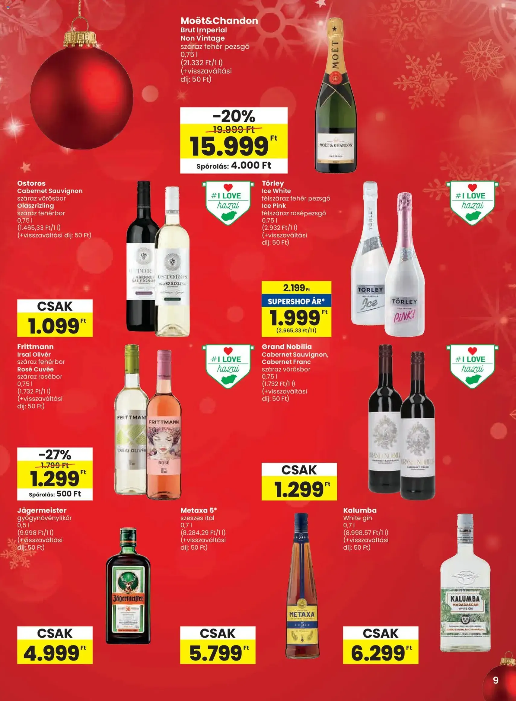 Spar Akciós újság - 2025.12.11. érvényes szórólap 9 oldal 28 oldalból