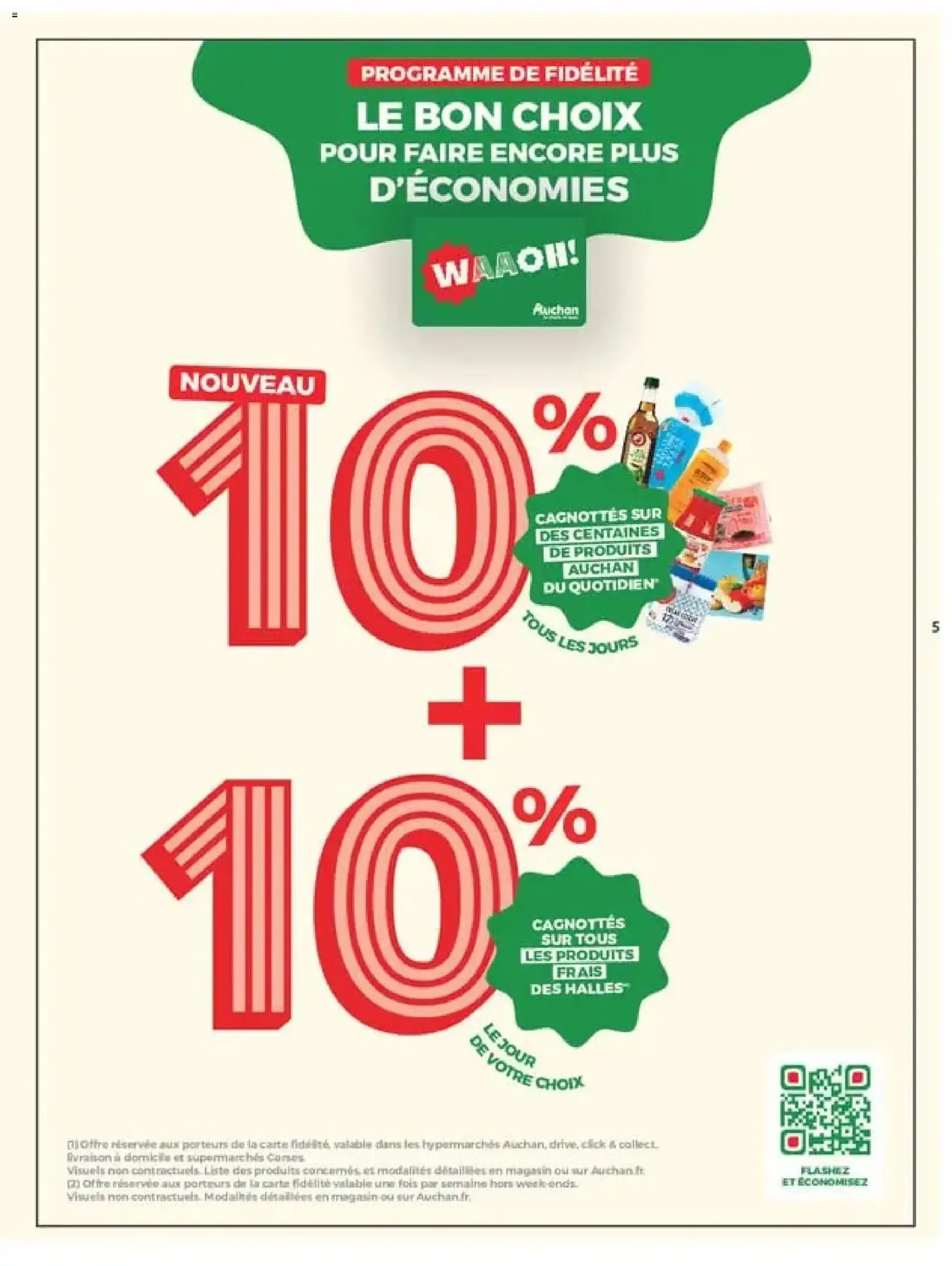 Auchan catalogue - brochure valable à partir du 11/08/2026, page 5 sur 34