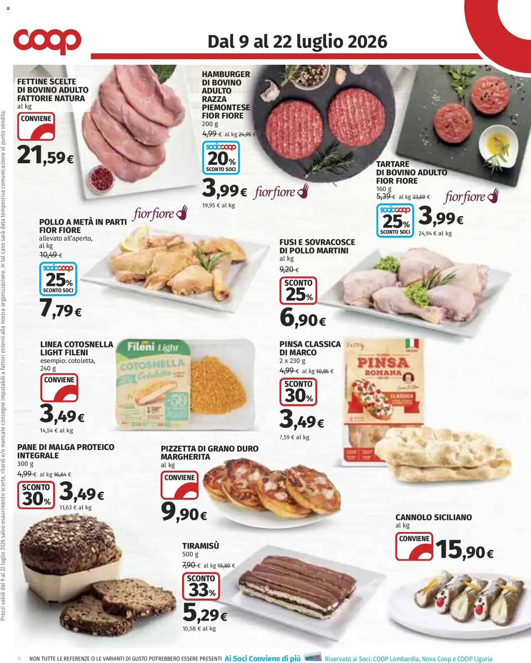 COOP volantino - volantino valido dal 09/07/2026 pagina 4 di 24
