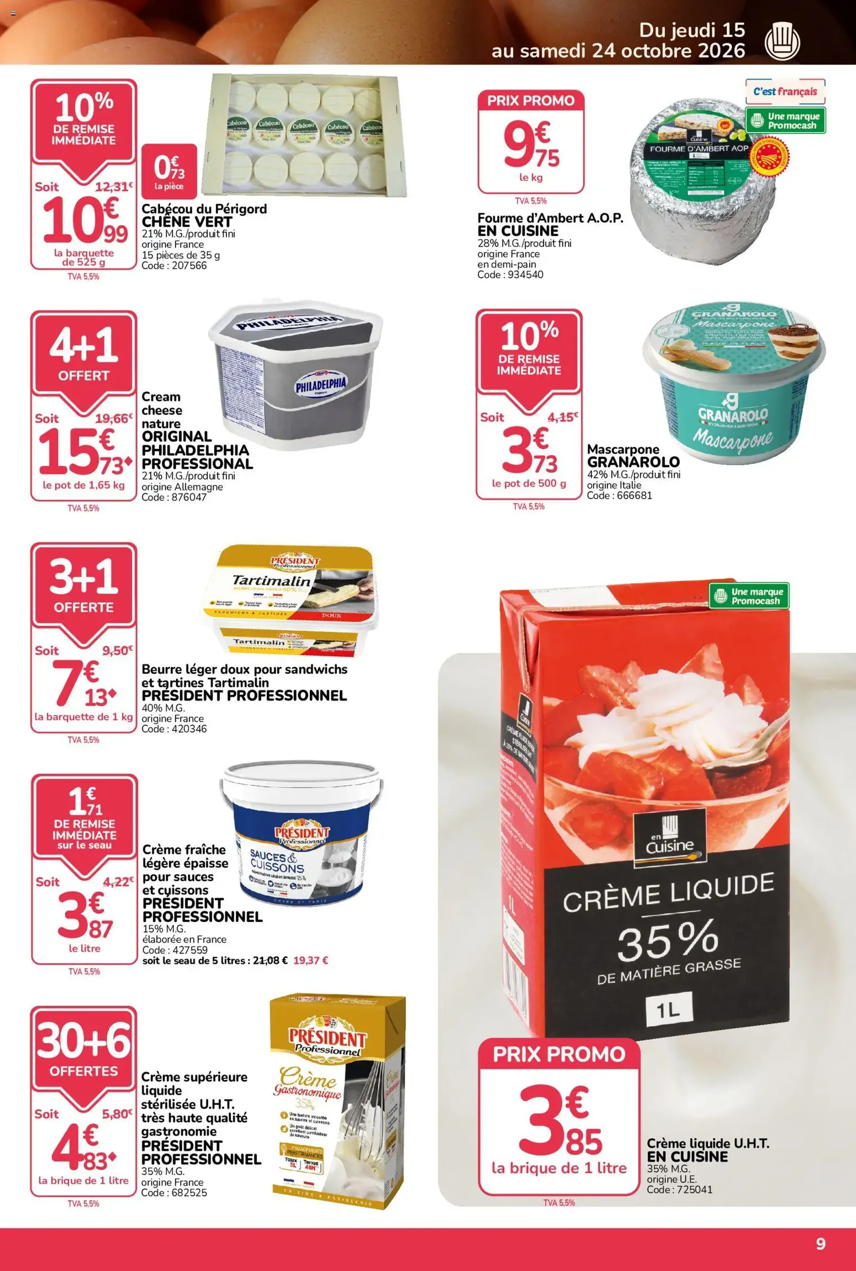 Promocash catalogue - brochure valable à partir du 15/10/2026, page 9 sur 24
