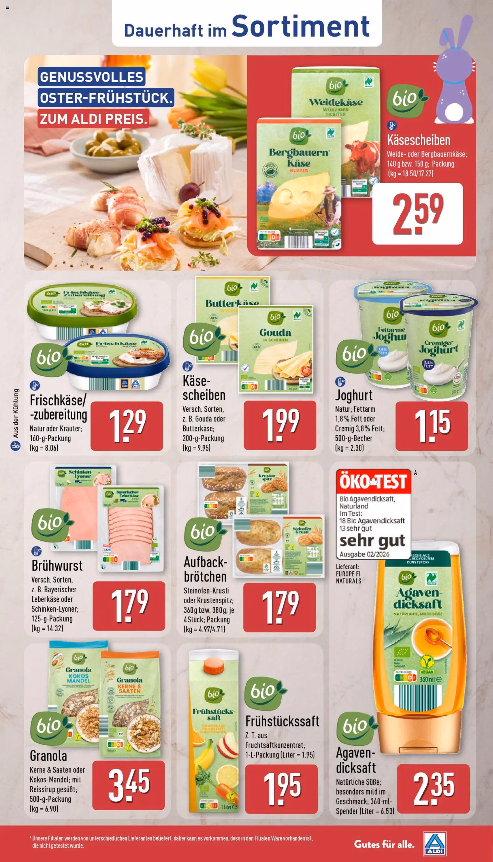 Aldi Prospekt - Gültiger Prospekt ab 30.03.2026, Seite 38 von insgesamt 44