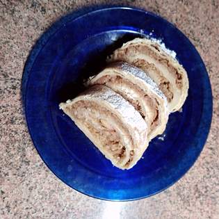 Previsualización de la receta Strudel de manzana de hojaldre