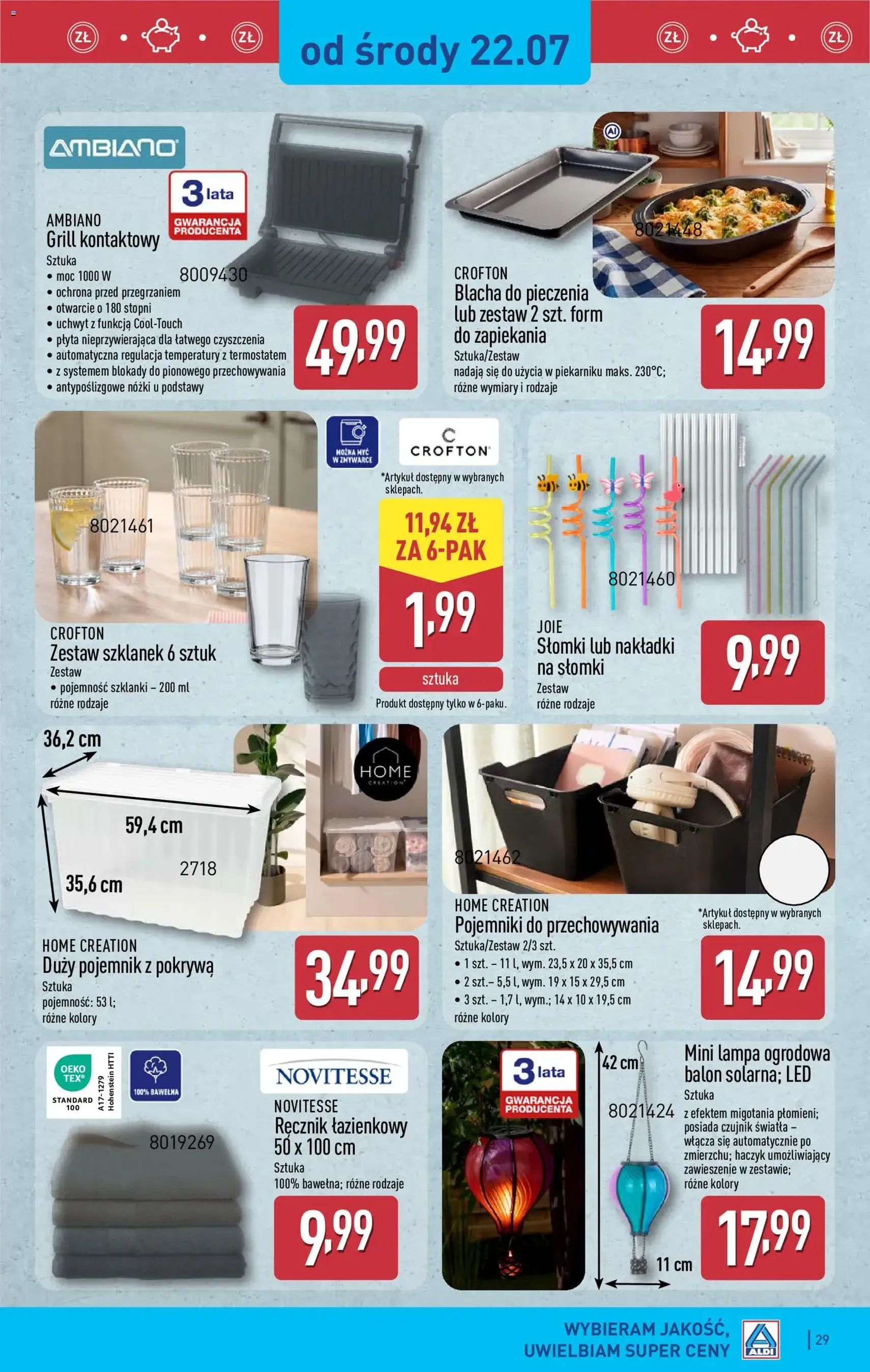 Aldi gazetka - ważny gazetka od 20.07.2026 strona 29 z 44