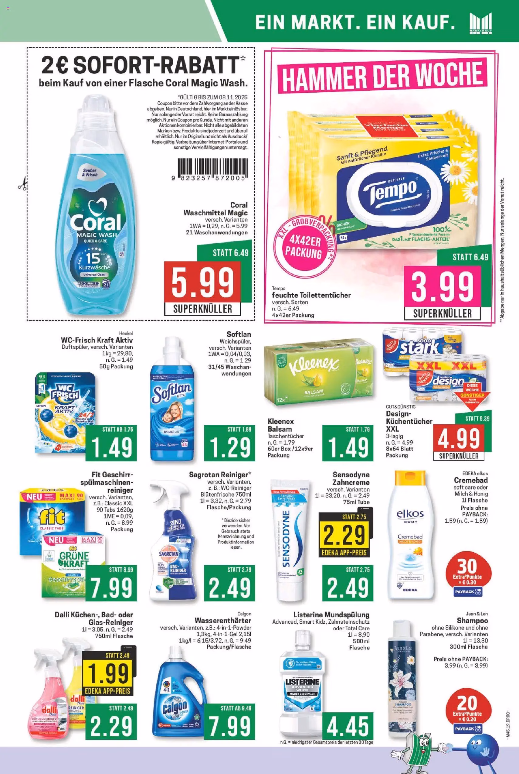 Marktkauf Prospekt - Gültiger Prospekt ab 03.11.2025, Seite 19 von insgesamt 32 Marktkauf Prospekt - Gültiger Prospekt ab 03.11.2025, Seite 19 von insgesamt 32