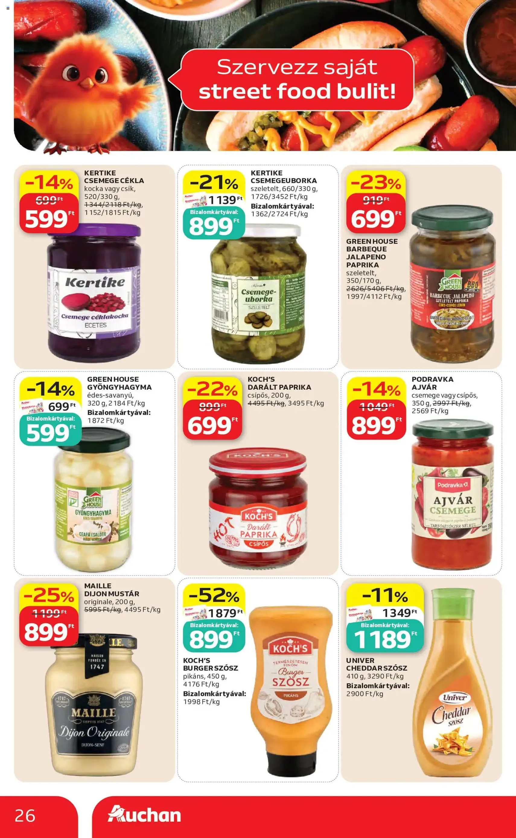 Auchan akciós újság - 2026.05.07. érvényes szórólap 26 oldal 60 oldalból