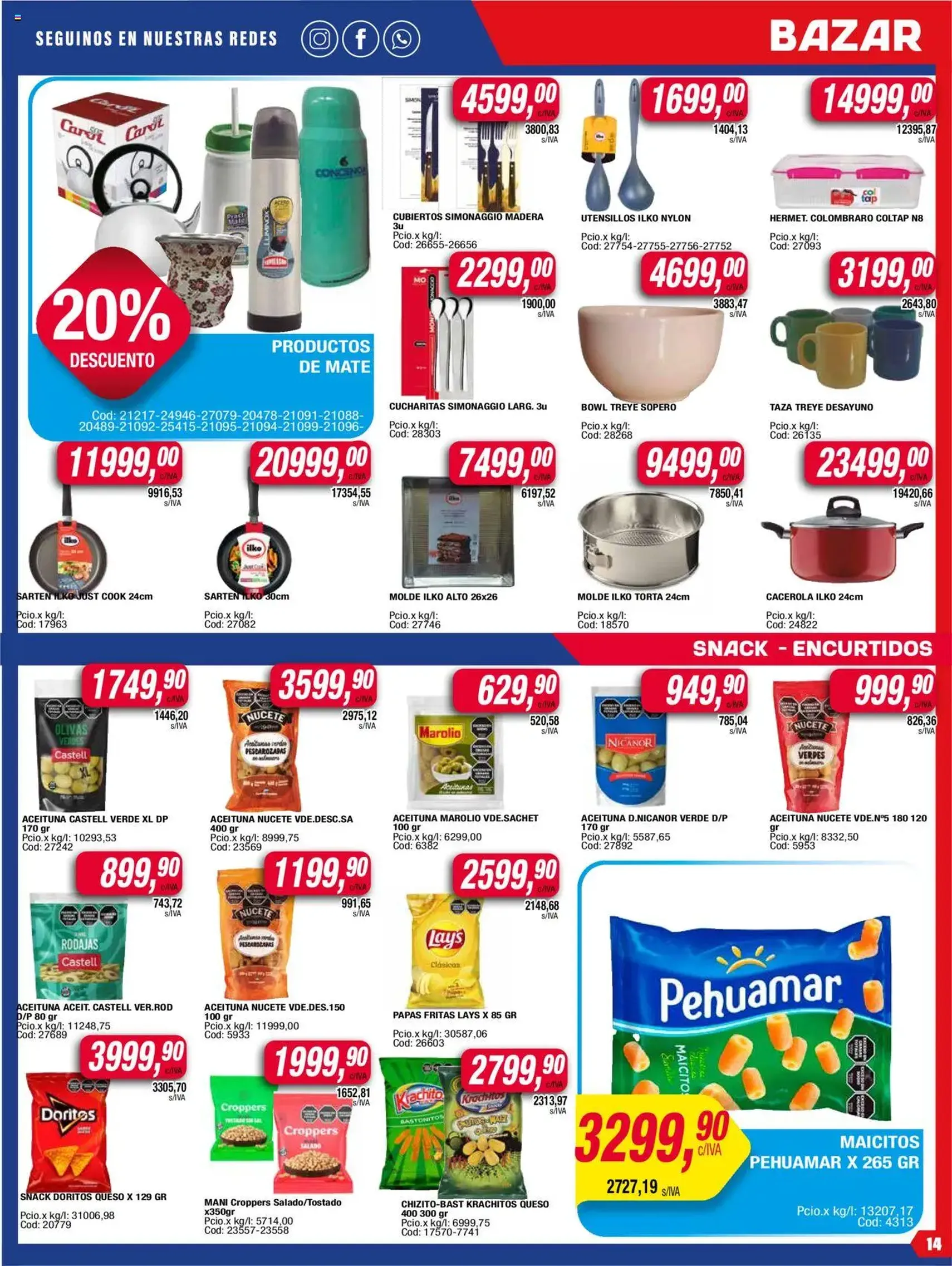 Maxiconsumo ofertas - folleto válido desde 18/08/2025 página 14 de 28