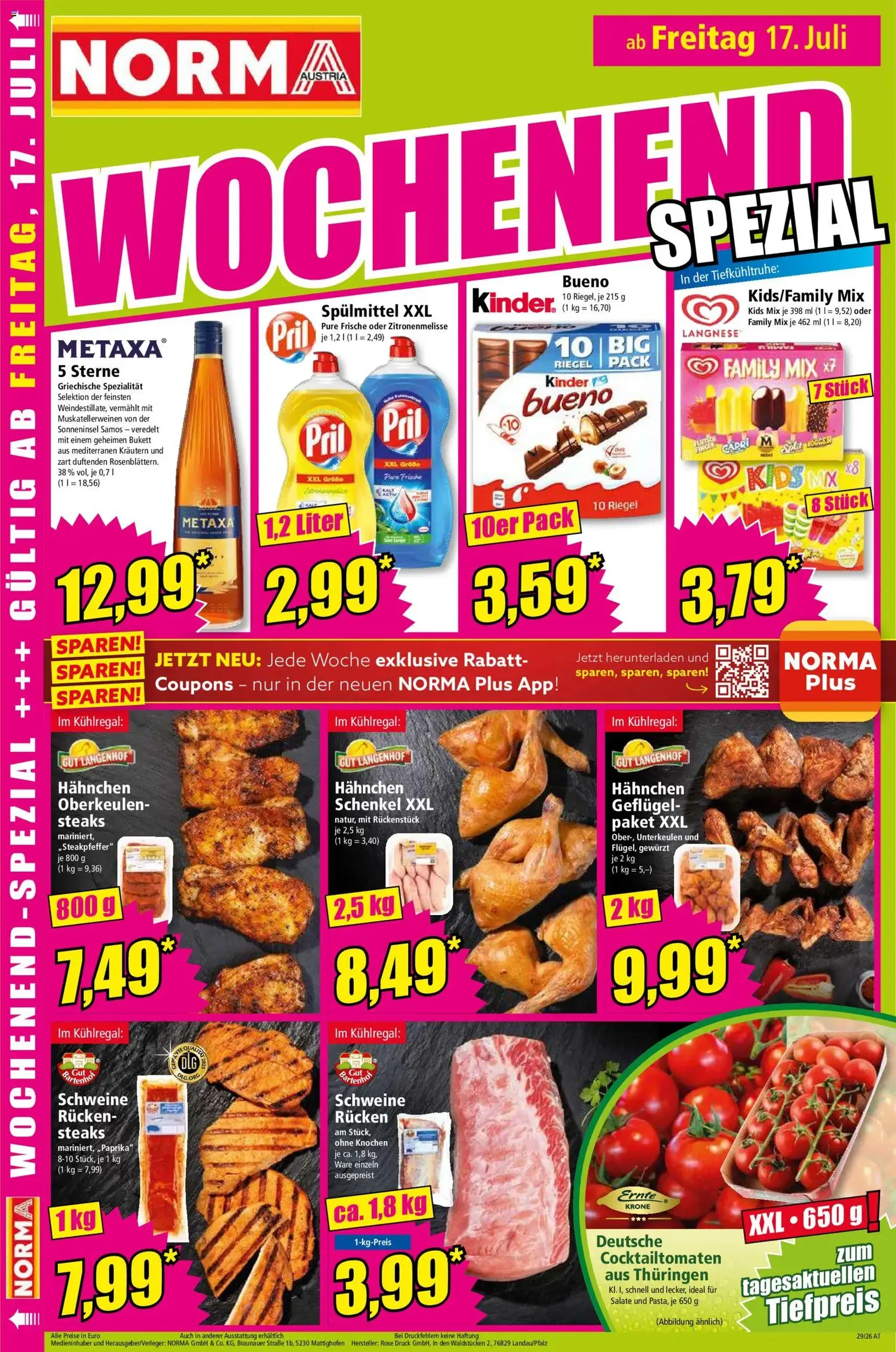 Norma Flugblatt - Gültiger Prospekt ab 13.07.2026, Seite 18 von insgesamt 20