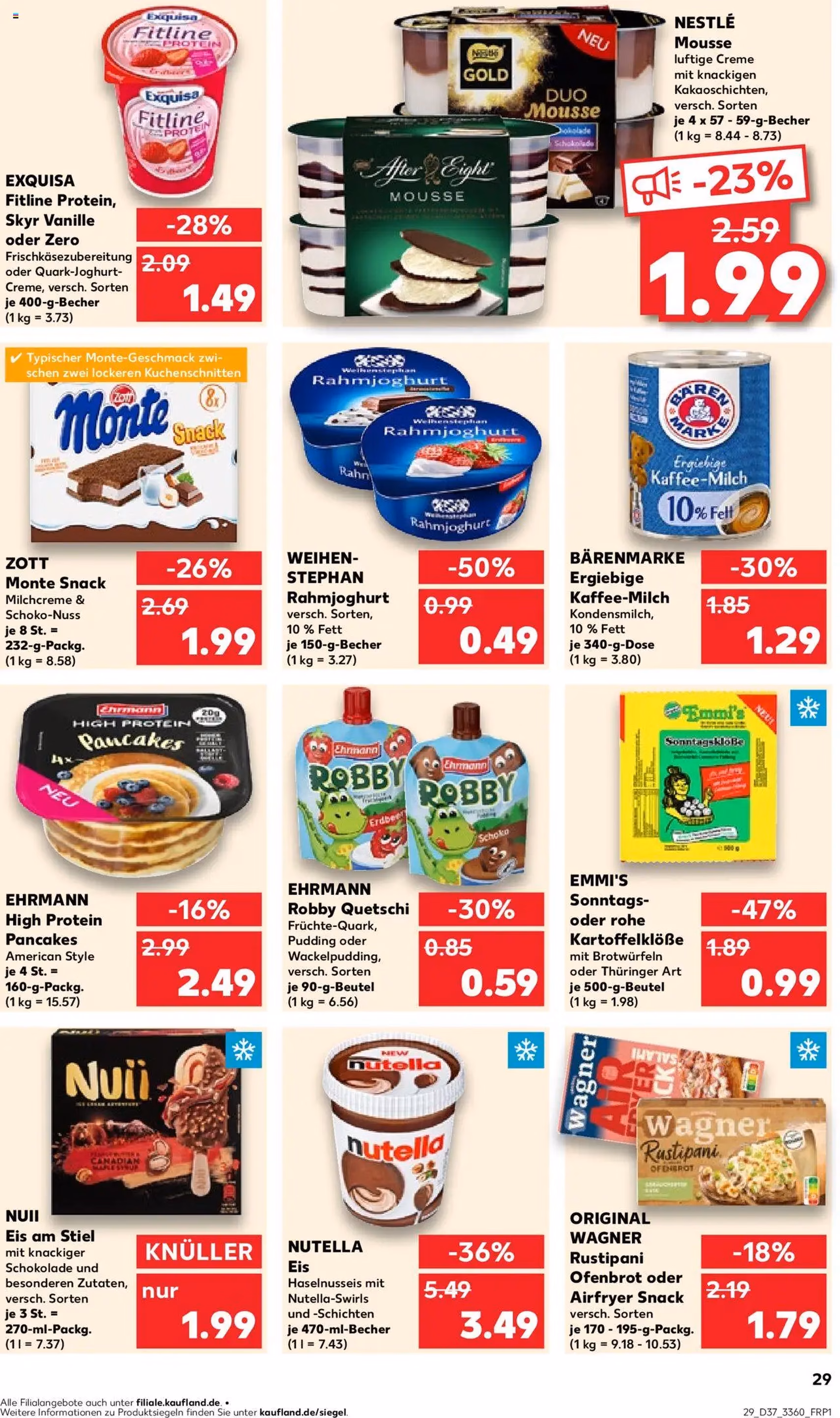 Kaufland Prospekt - Gültiger Prospekt ab 11.09.2025, Seite 29 von insgesamt 59 Kaufland Prospekt - Gültiger Prospekt ab 11.09.2025, Seite 29 von insgesamt 59
