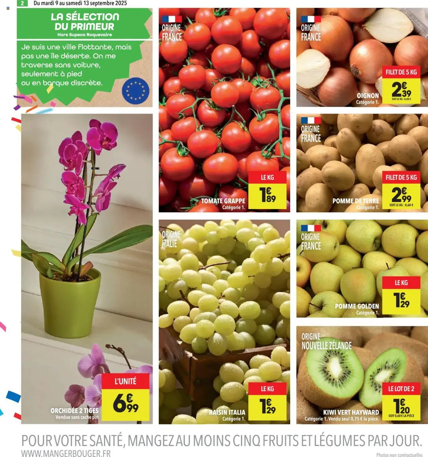 Supeco catalogue - brochure valable à partir du 09/09/2025, page 2 sur 16 Supeco catalogue - brochure valable à partir du 09/09/2025, page 2 sur 16