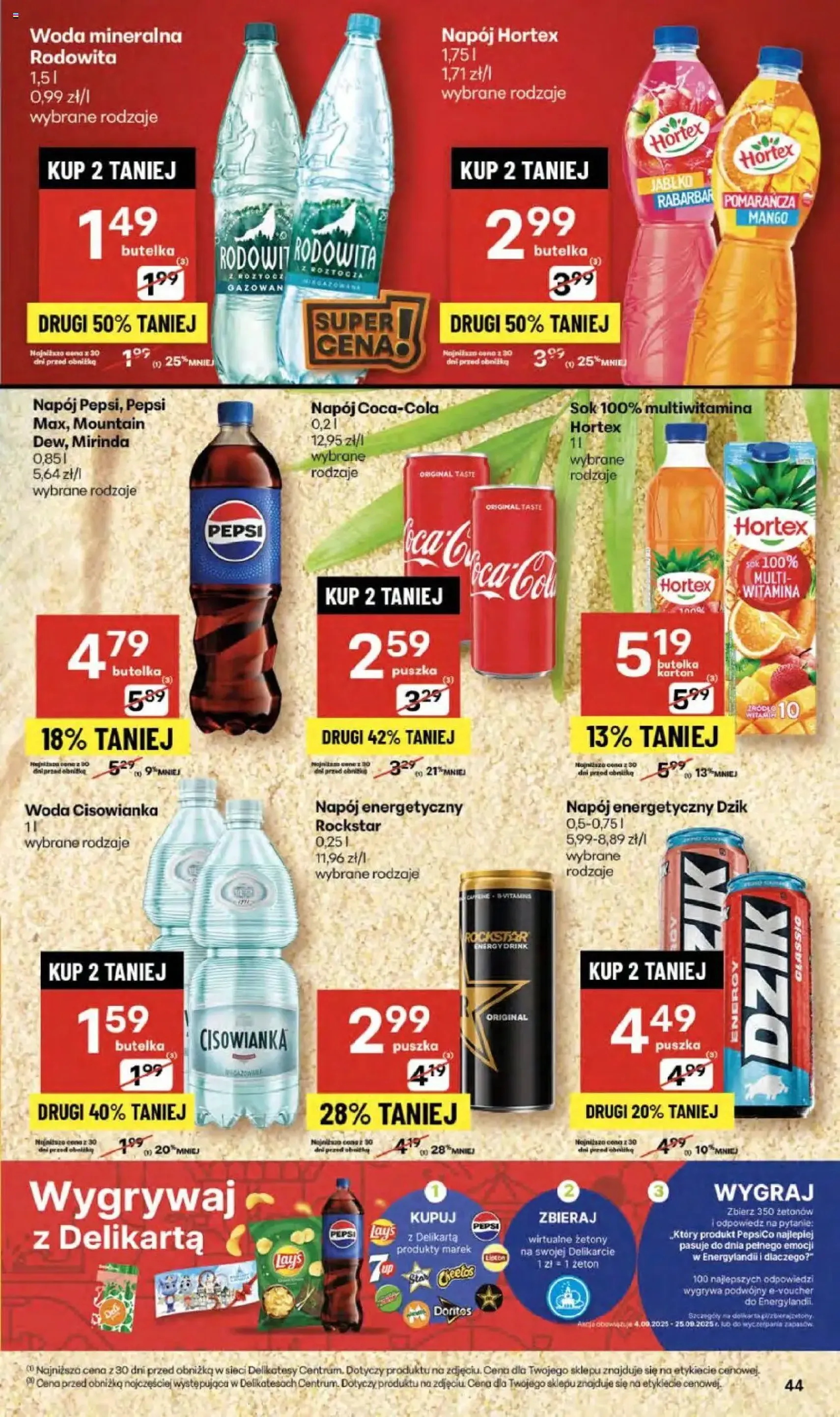 Delikatesy Centrum Gazetka - ważny gazetka od 18.09.2025 strona 44 z 52