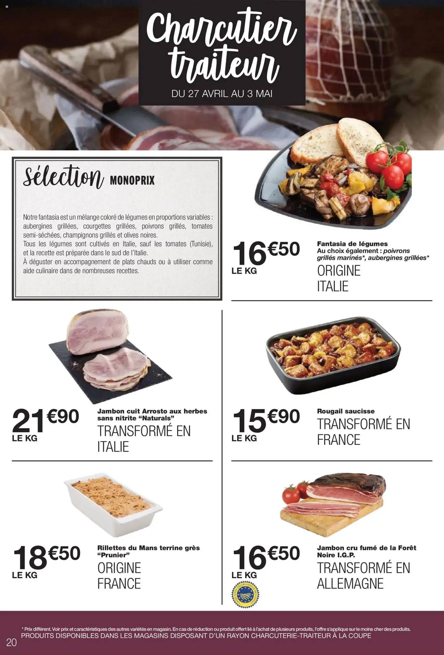 Monoprix catalogue - brochure valable à partir du 21/04/2026, page 20 sur 48
